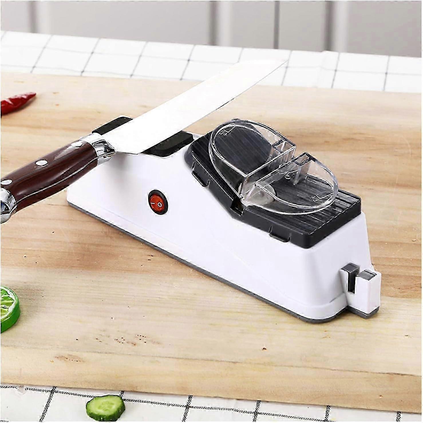 Electric Knife Sharpener, Kitchen Knife Sharpener Electric Knife Scissor Sharpener For Quick Sharpening & Polishing, Plug In