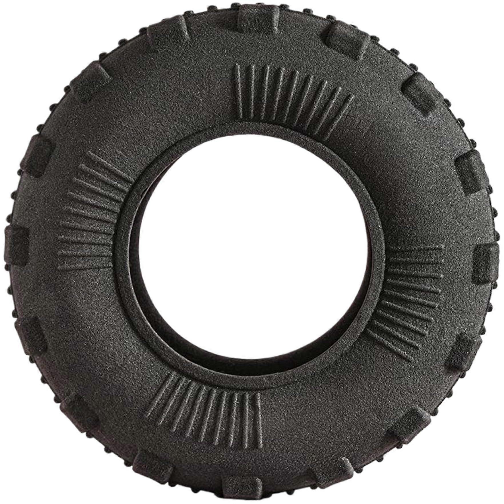 Indestructible Dog Toy, Dog Chew Toys, Tyre Shaped Bite Resistant Foam Dog Tire Squeaky Toys