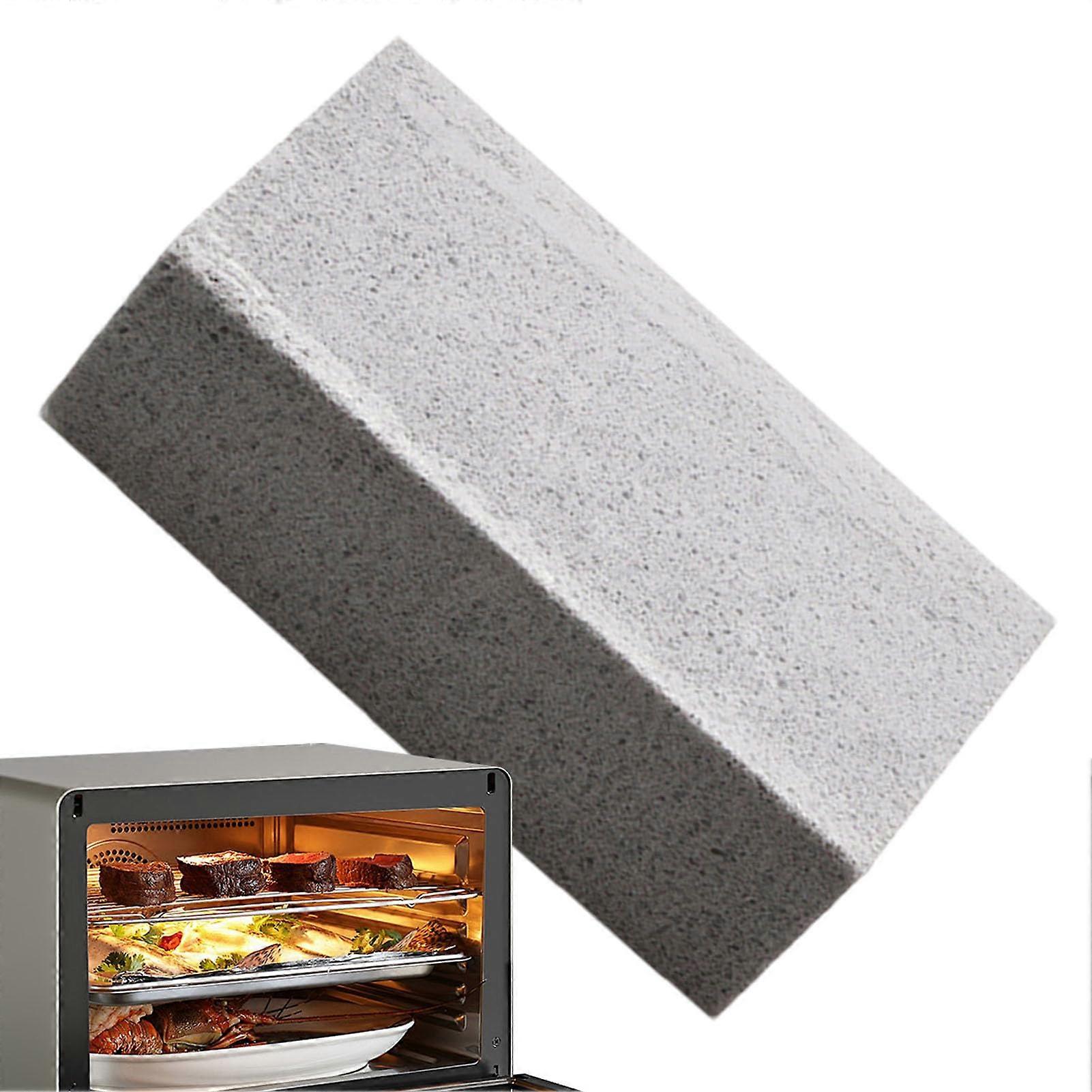 Grill Cleaning Block BBQ Stone Scrubber with Handle for Stain Removal