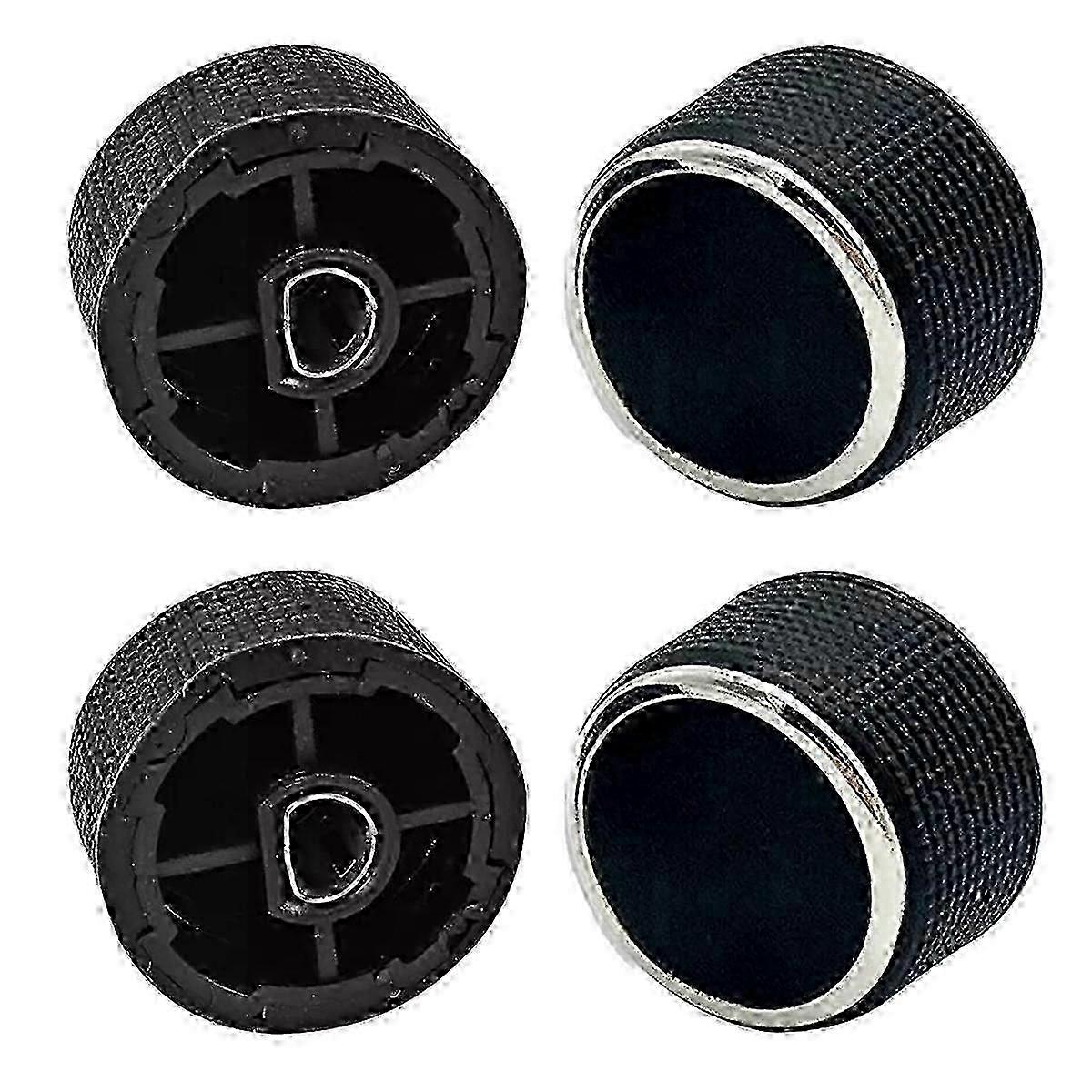 Rear Radio Volume Control Knob Dial Tuner - 4 Pcs for 07 - 13 Radio Repair Kit 22912547 Edition 0816