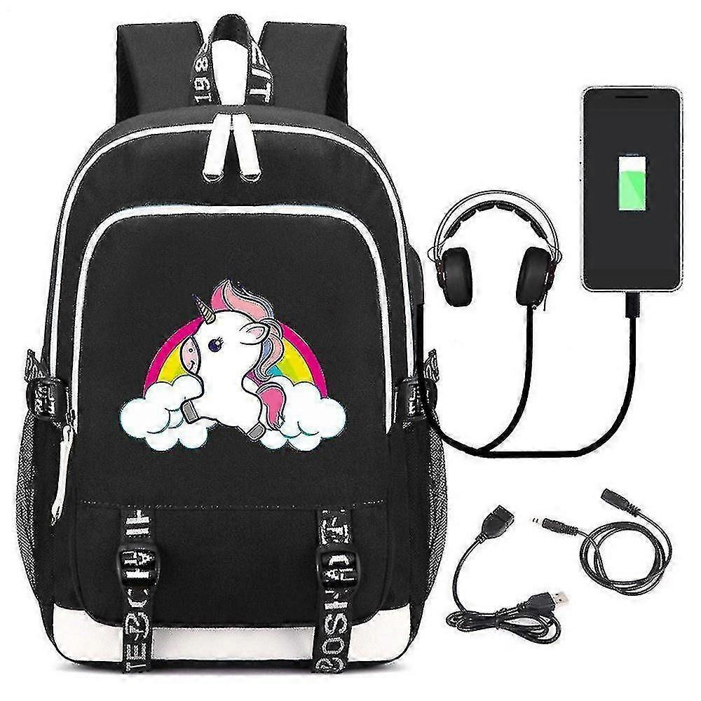 Unicorn Student School Bag Girl Cute Child Lightweight Backpack