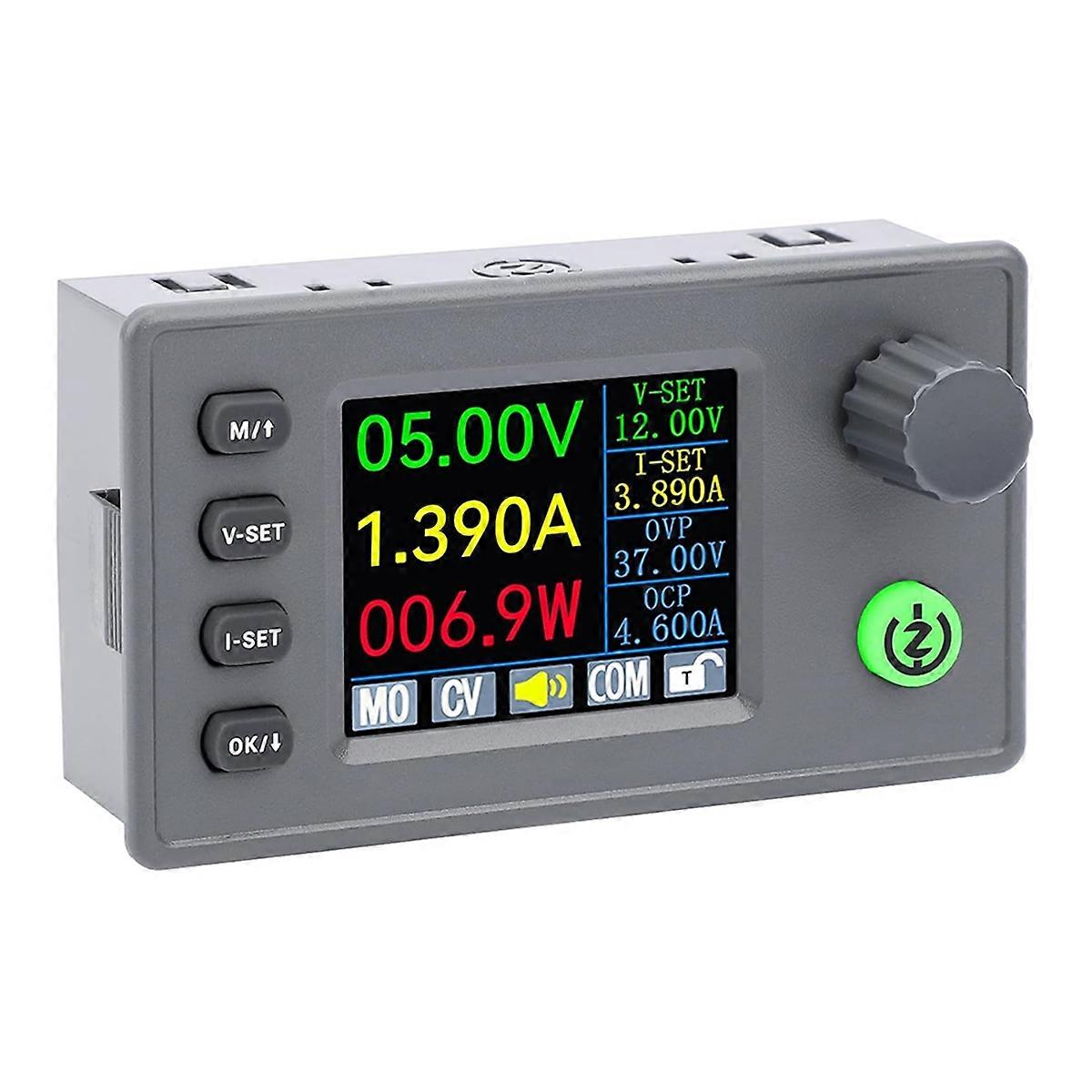 Regolatore di tensione regolabile - Display LCD a colori Buck Converter 6-36V a 0,5-36V 4,5A 40W per RV So