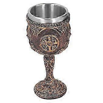 Nordic Wine Goblet Resin Steel Coating