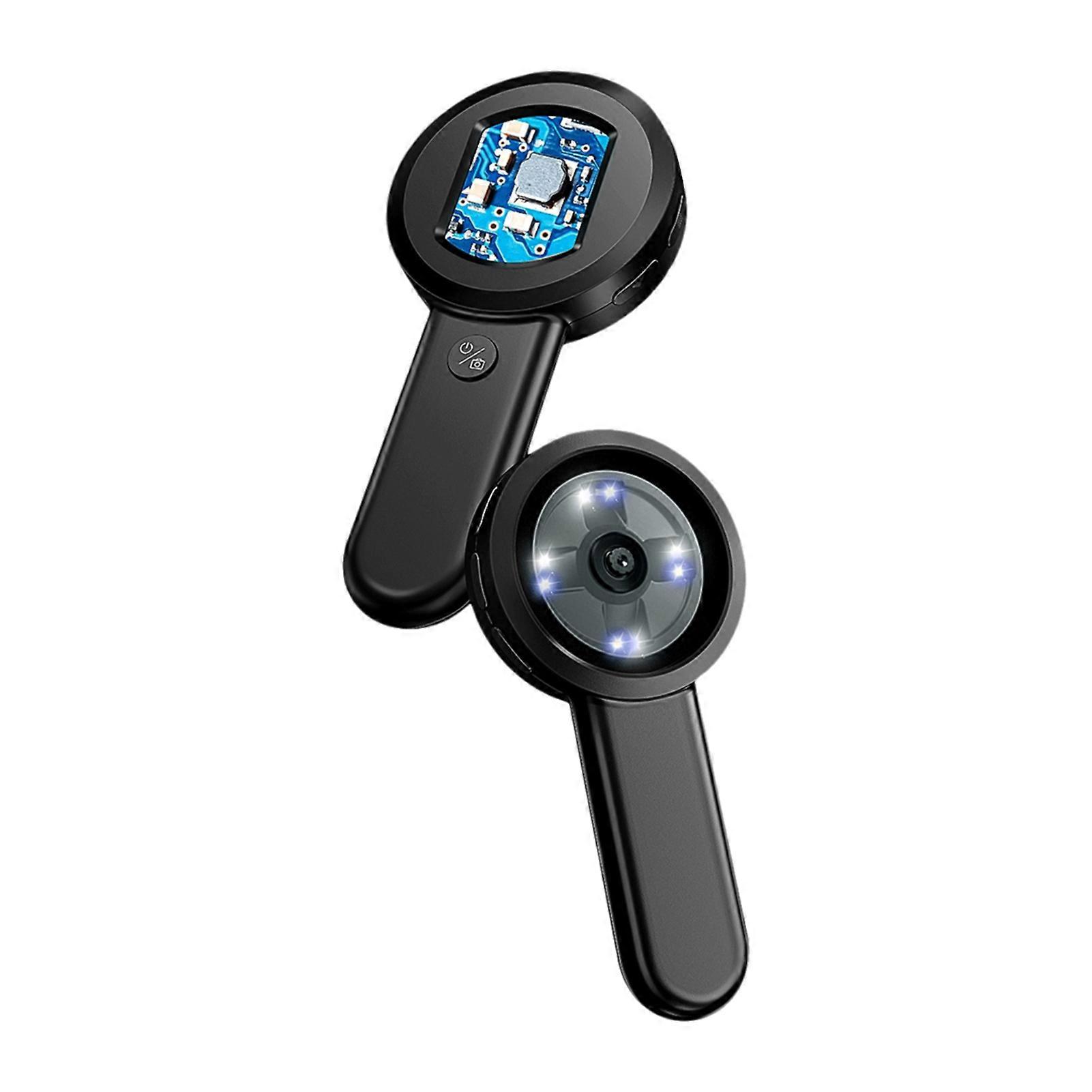 Handheld Digital Microscope 100X 2.0" IPS Screen 16MP Photo