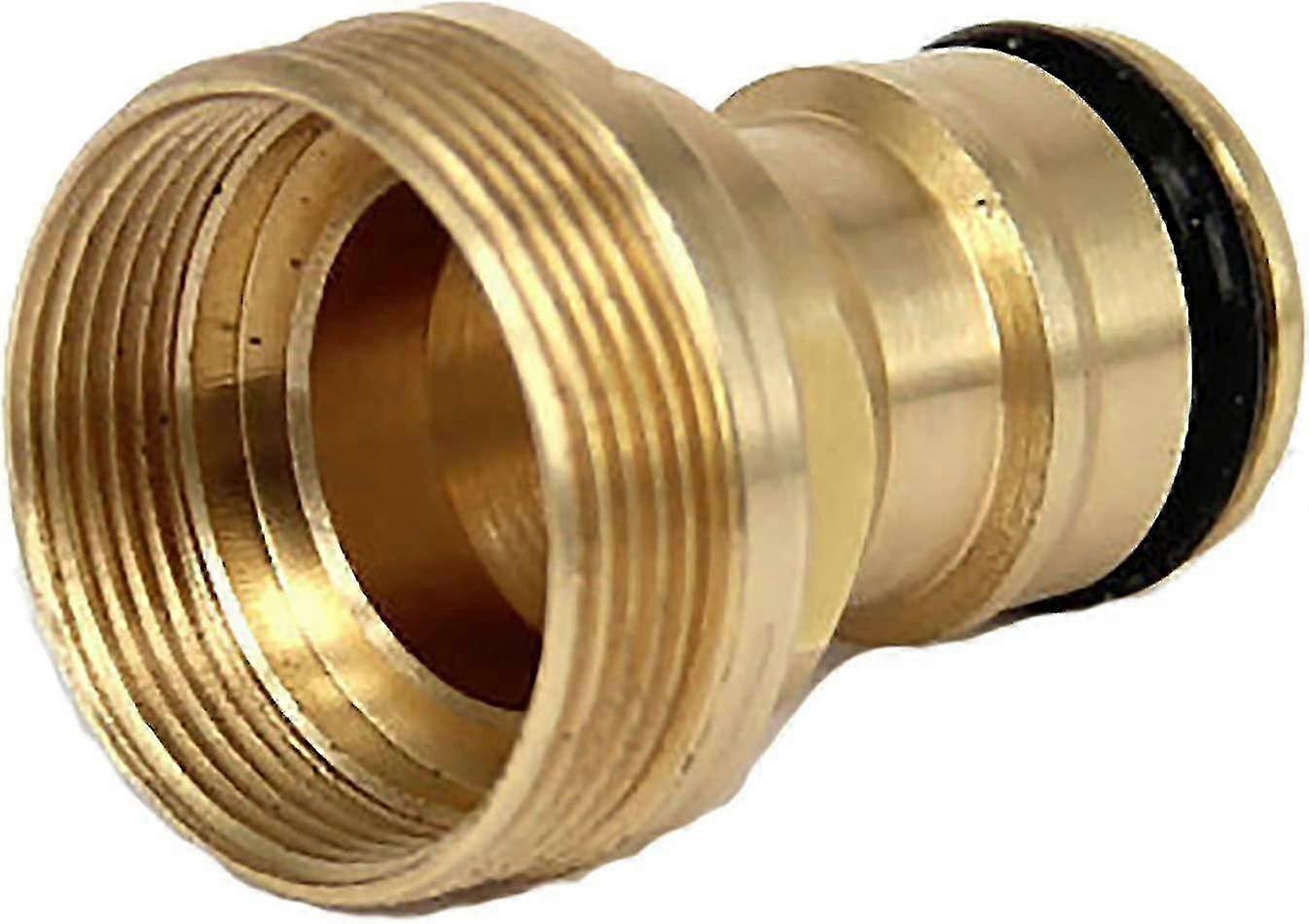 Messinkiletkuliitin Puutarhahanan sovitin 4-pakkaus messinkinen vesiletkun liitin naaraskierre