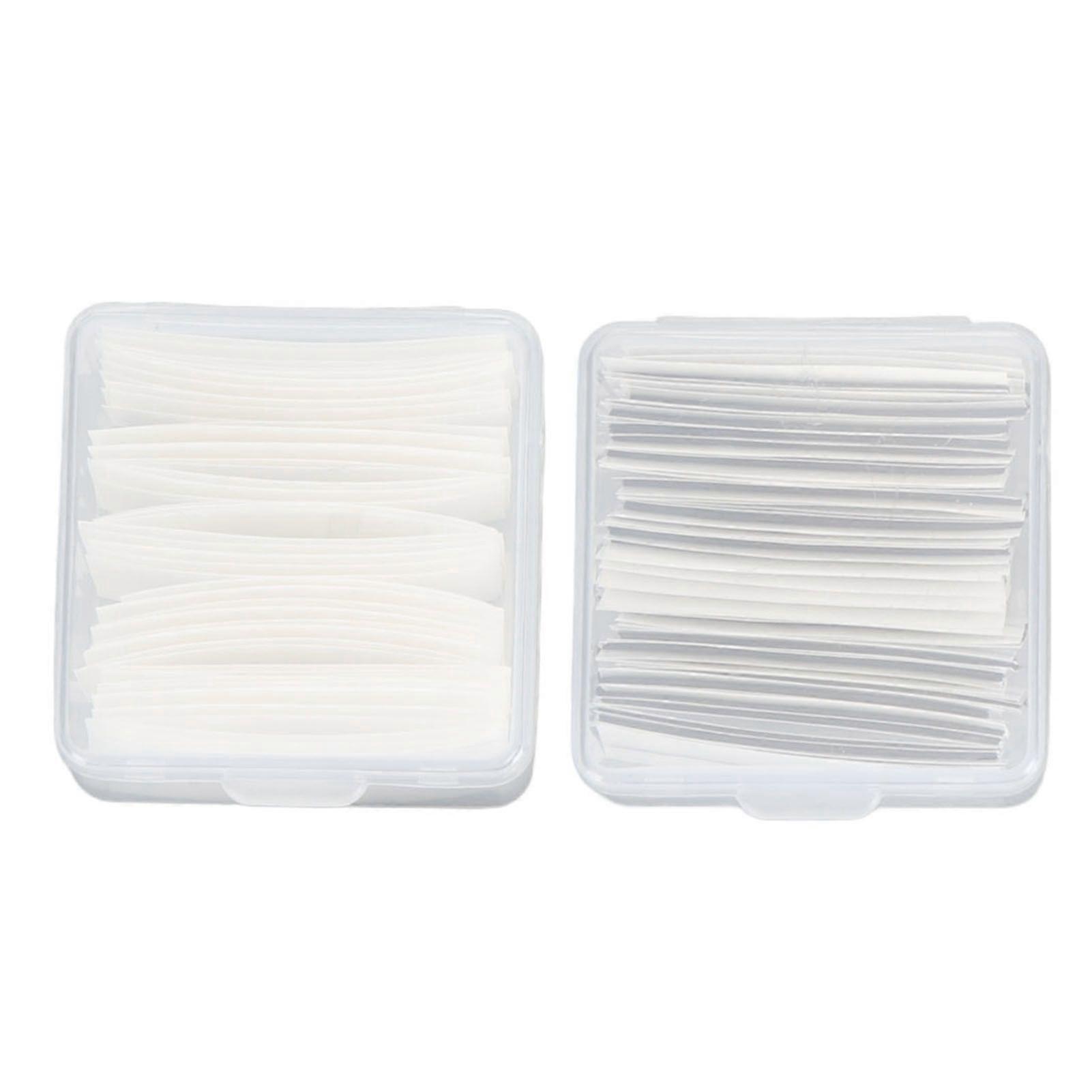 80PCS Self Adhesive Lash Strips Waterproof Sweatproof Reusable Glue Free Apply Eyelash Adhesive Strips for False Lashes