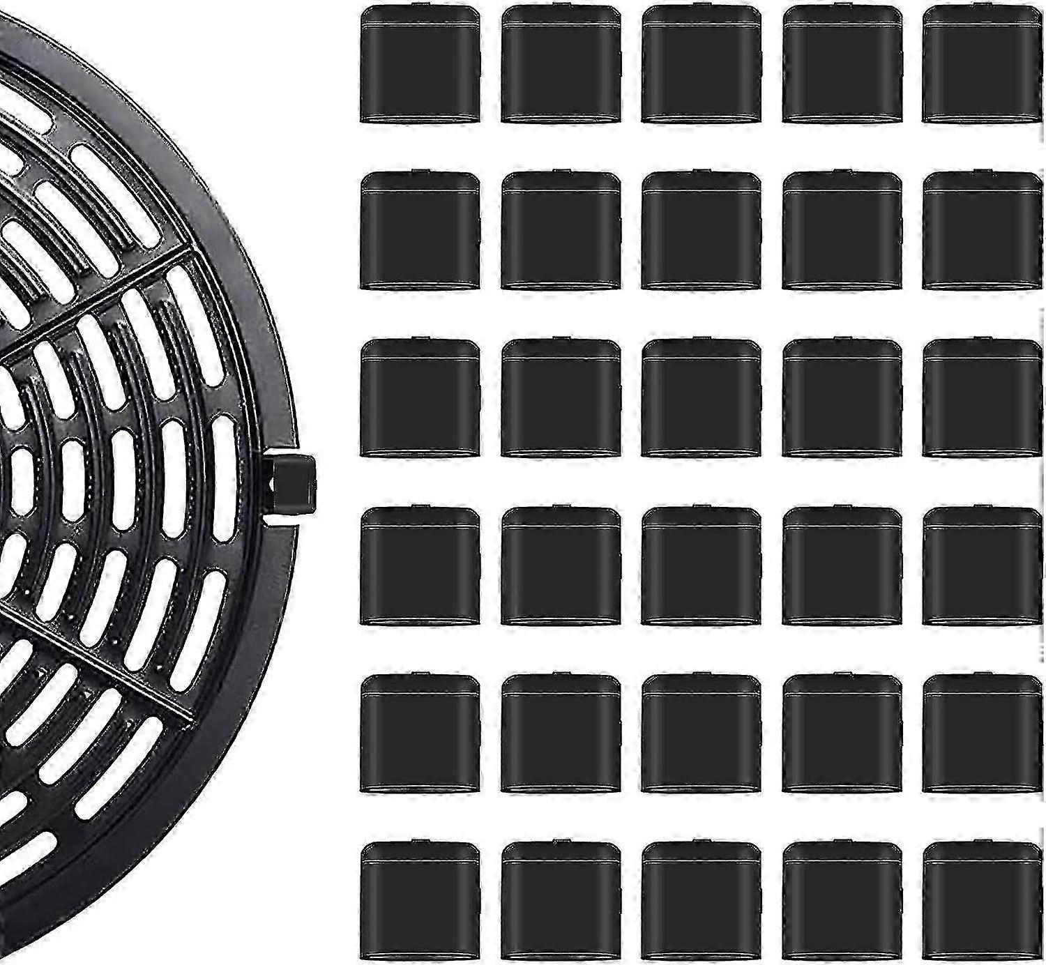 Paraurti e linguette in gomma per la sostituzione della friggitrice ad aria - Set da 30 pezzi, compatibile con la piastra grill della friggitrice ad aria