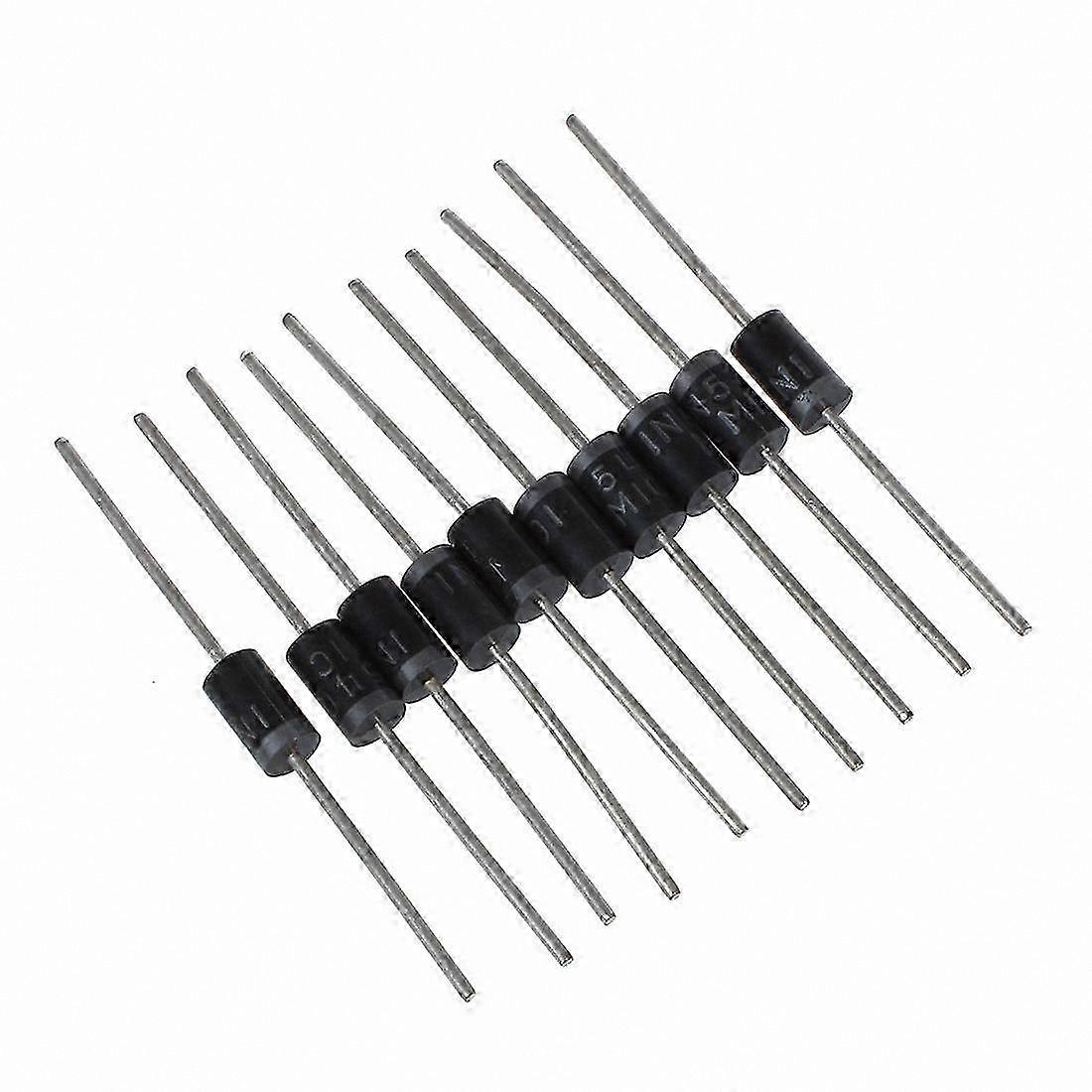 3A 400V Axial Rectifier Diodes, Pack of 10 Silicon Diodes for Power Supply Applications