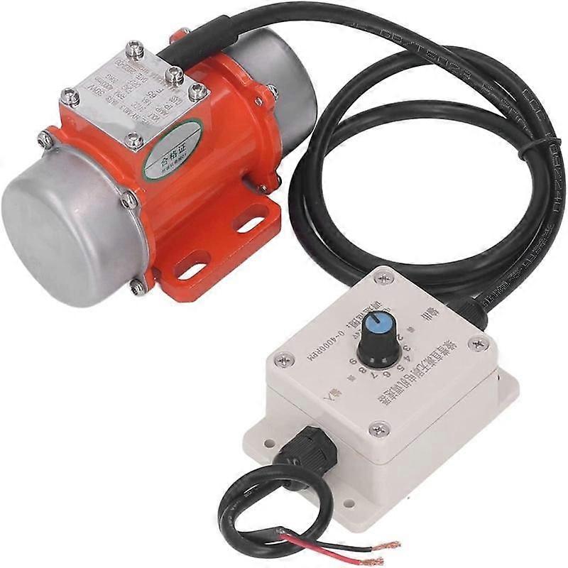 30W Concrete Vibrator, 4000RPM Electric Vibrating Motor with Speed Controller & Adjustable Exciting