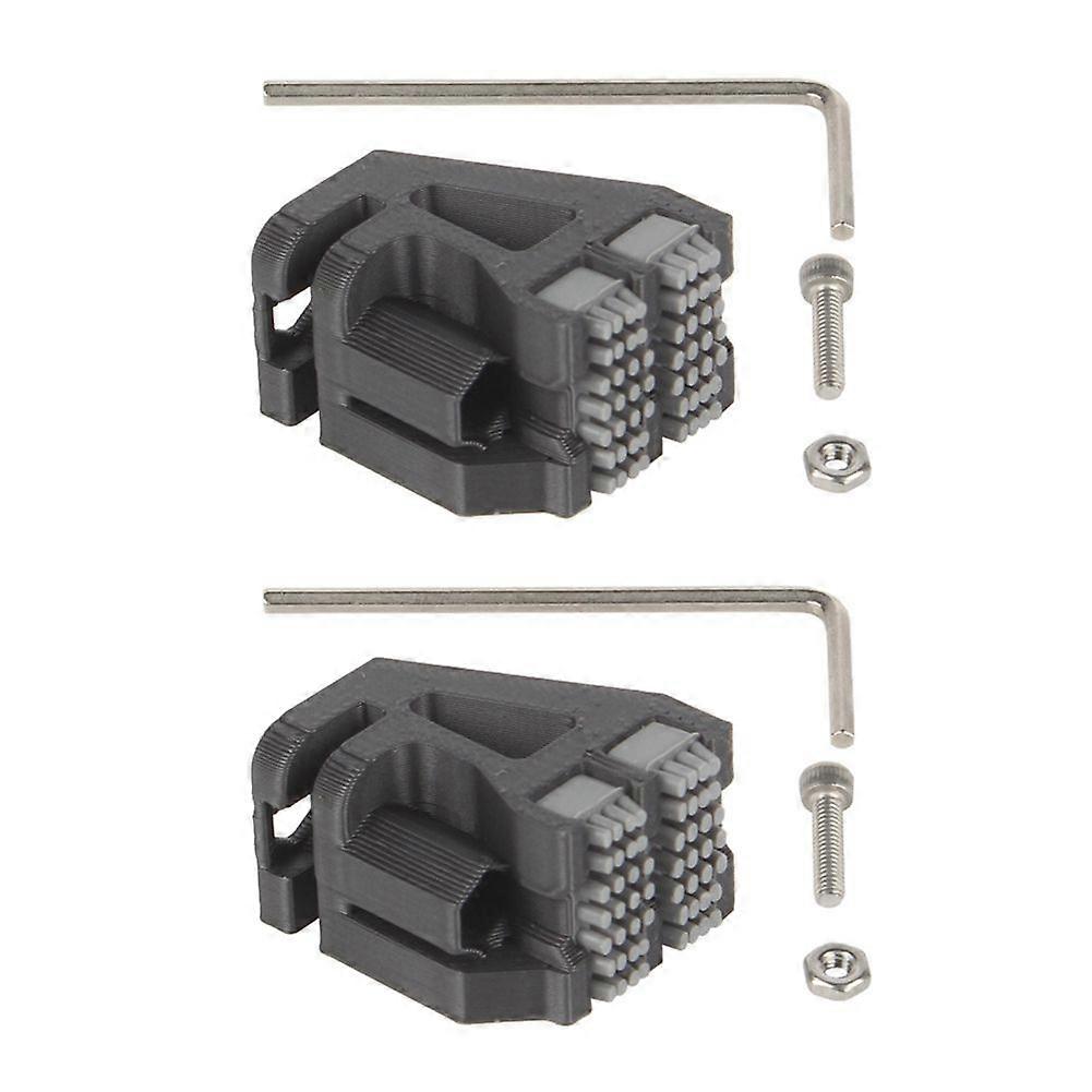 2sets for P1S P1 X1 Series Make Print Head Cleaner Nozzle Brush for 3D Printer Head Wiping Parts BLACK