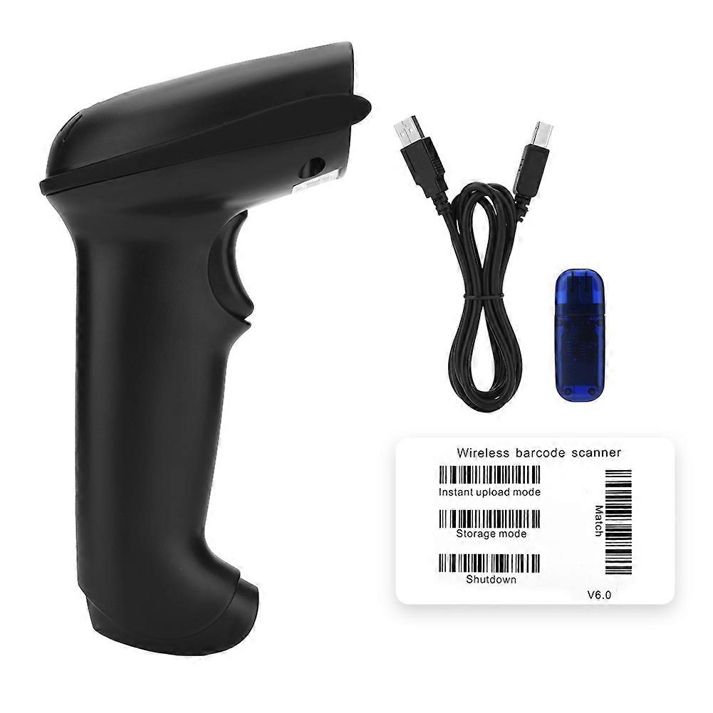 USB Handheld 433MHz 1D Wireless Barcode Scanner Reader for iOS Android Windows