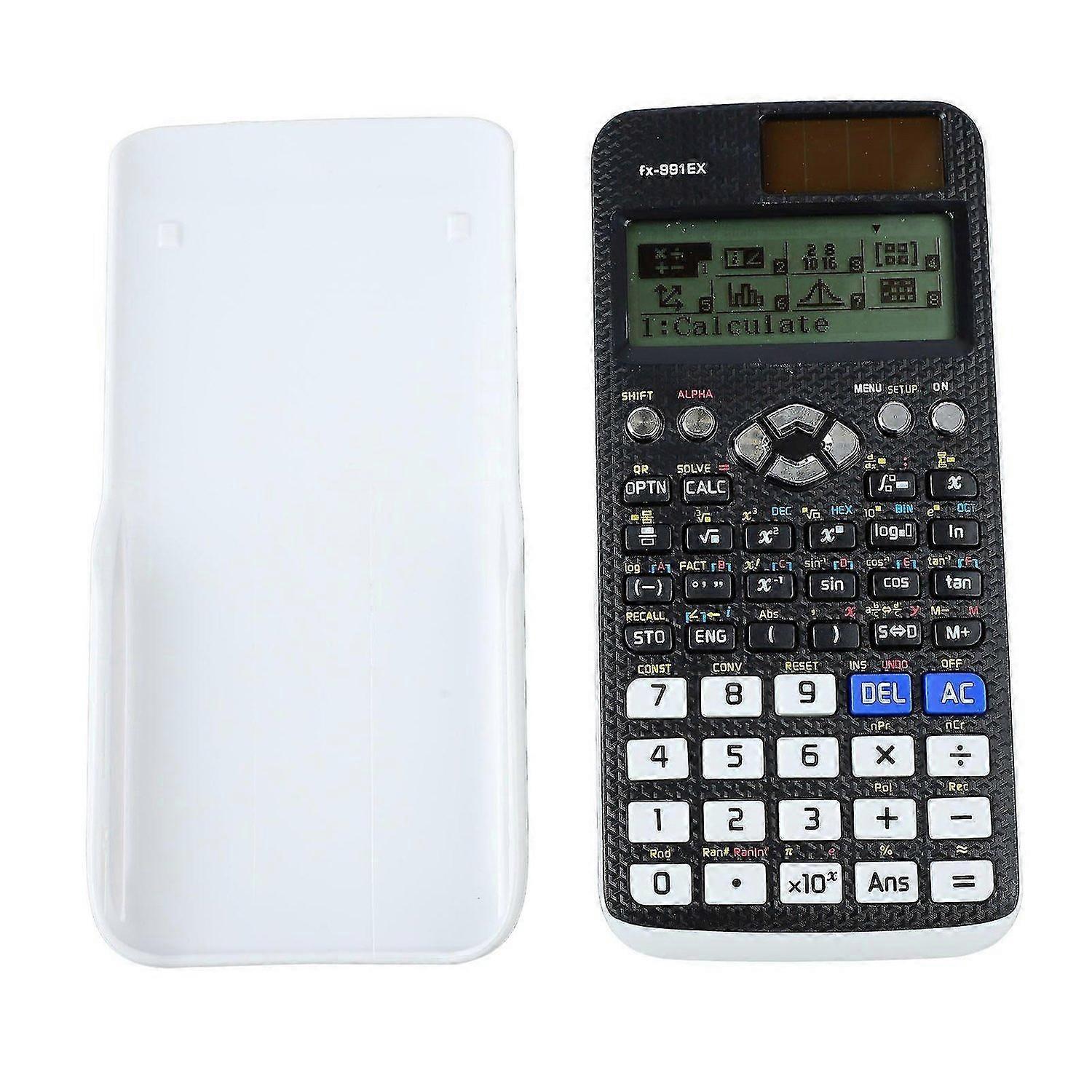 2025 Latest Model Scientific Calculator with Sliding Cover HD LCD Display