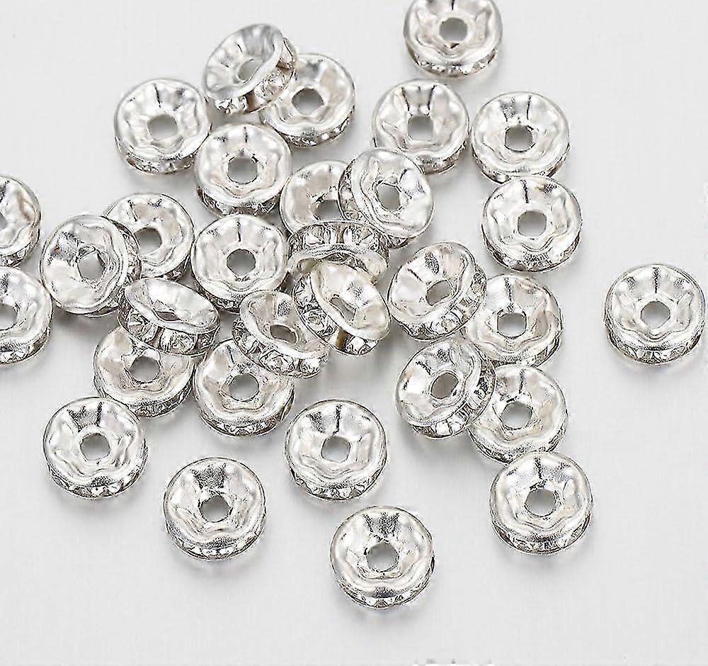 100pcs Fishing Bead Wedding Spinner Ring for Trolling Rig Walleye Rig Trout Lure