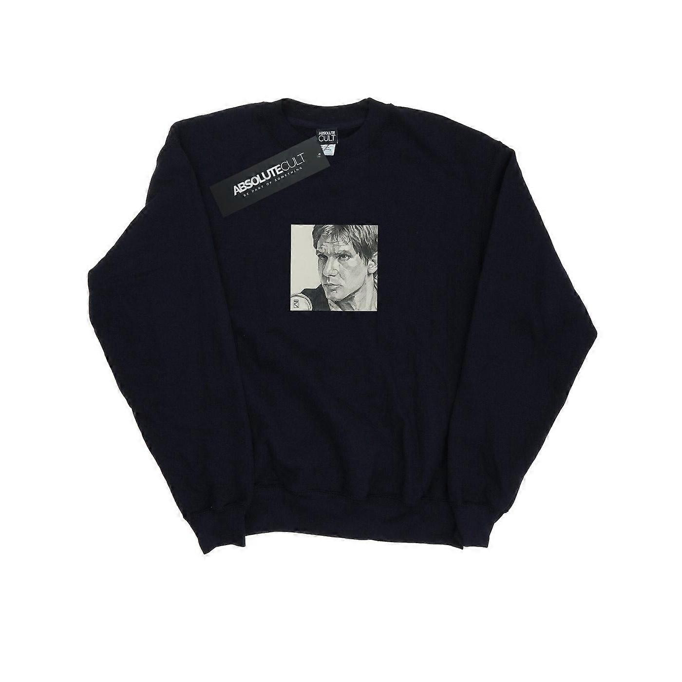 Star Wars Dam/Dam Han Solo Ritning Tröja