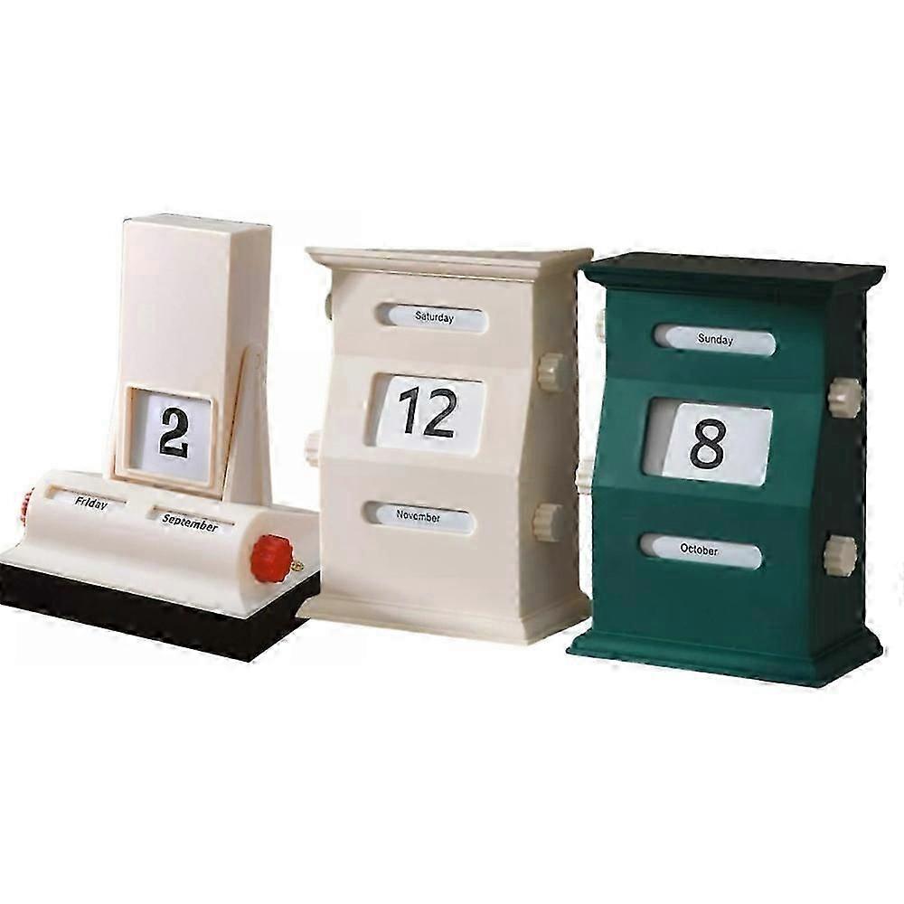 2025 تقويم مكتب عتيق دائم ، تقويم سطح المكتب لوجه التقويم الدائم