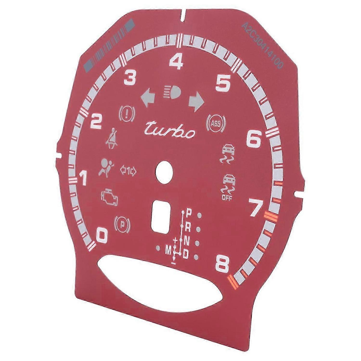 Gauge Face Dial Facelift for 971 718 Paramera 911 991 Dash Cluster Overlay