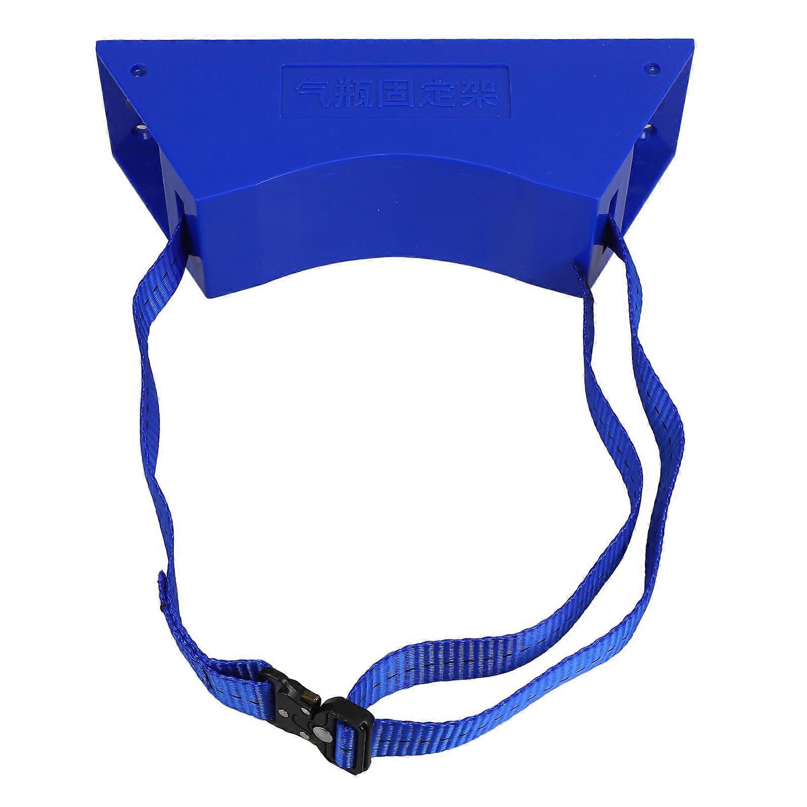 Gas Cylinder Fixed Shelf Wall Mounted Bracket Secure Holding Prevent Tipping Rectangular Shape 24.00X8.00X6.70CM 1 Set