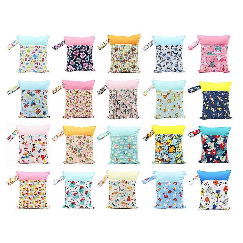 Bag Cloth Diaper Wet Bag with Zipper Closure 1 Piece