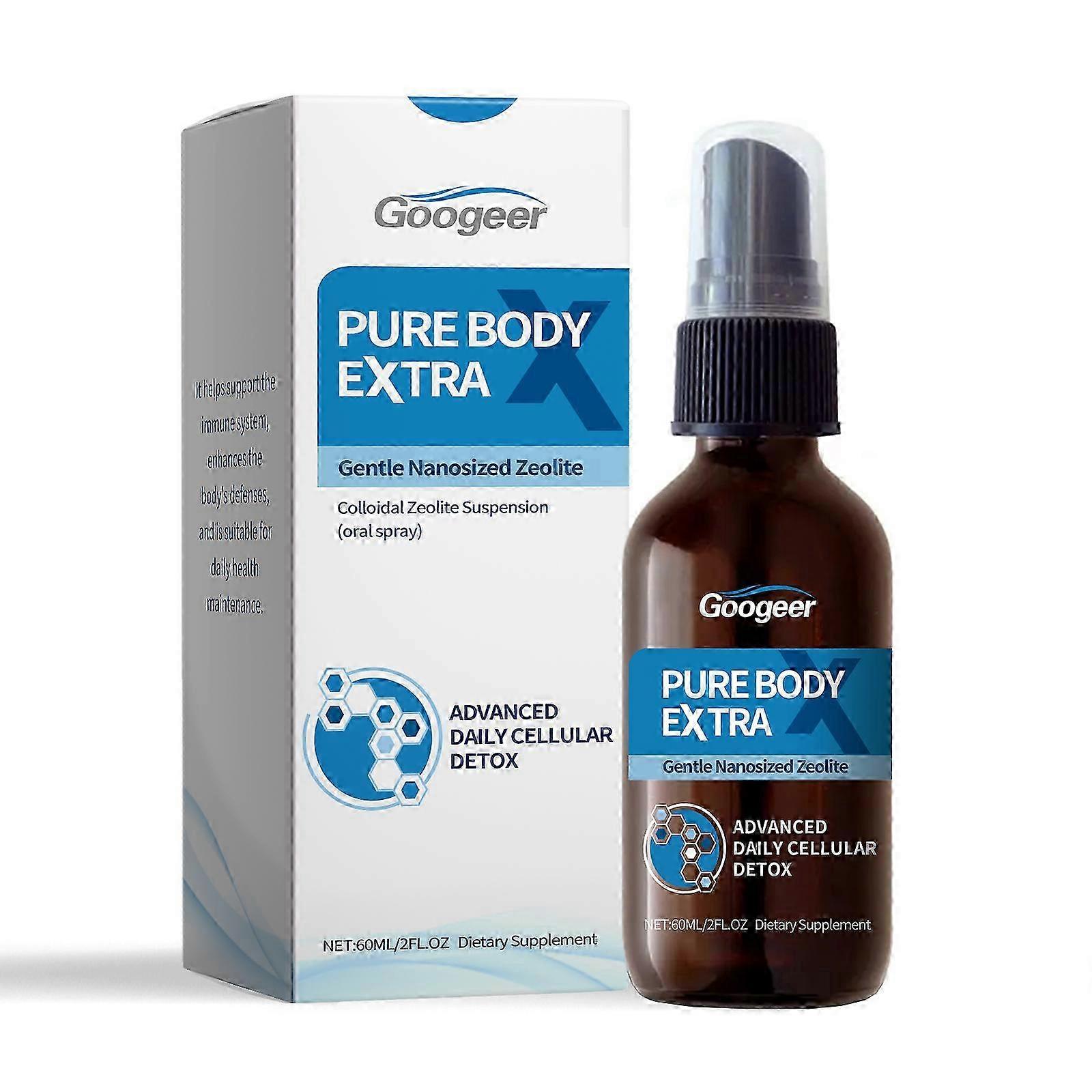 Oral Body Cleanse Spray - Energizing & Sleep Enhancing Formula with Gluconolactone, 60ml