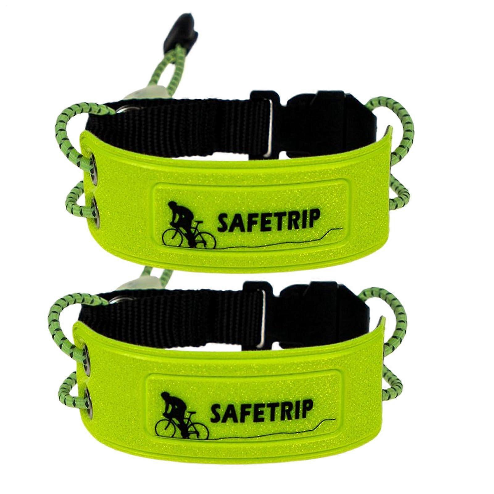 Generic Reflective Armband for Walking - Elastic One-Size Night Sports Gear for Cycling, Running, and Night Safety