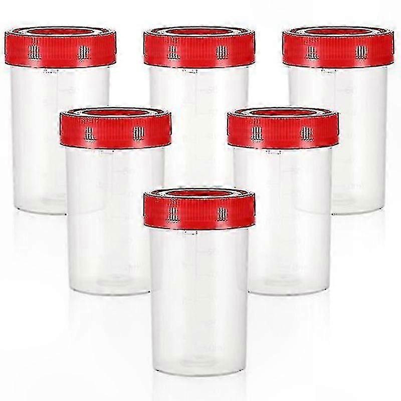 10-Pack Sample Containers with Lids for Urine and Specimen Collection