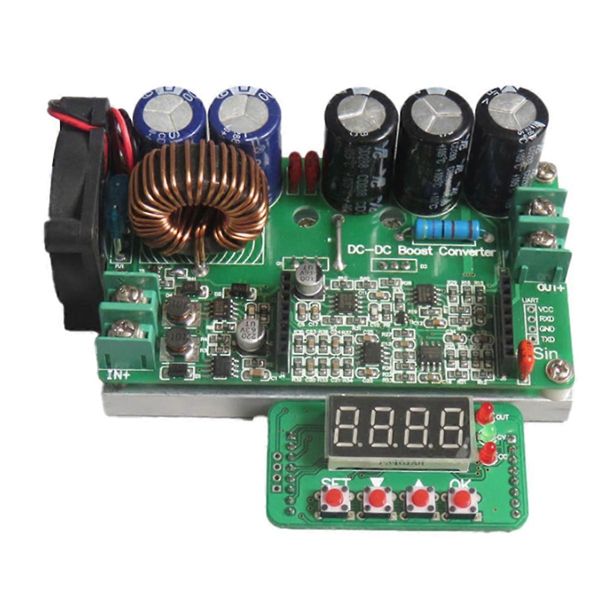 Digital Control Power Supply 6V-60V Boost to 60-90v 600W Adjustable Step Up Dc Converters Regulated