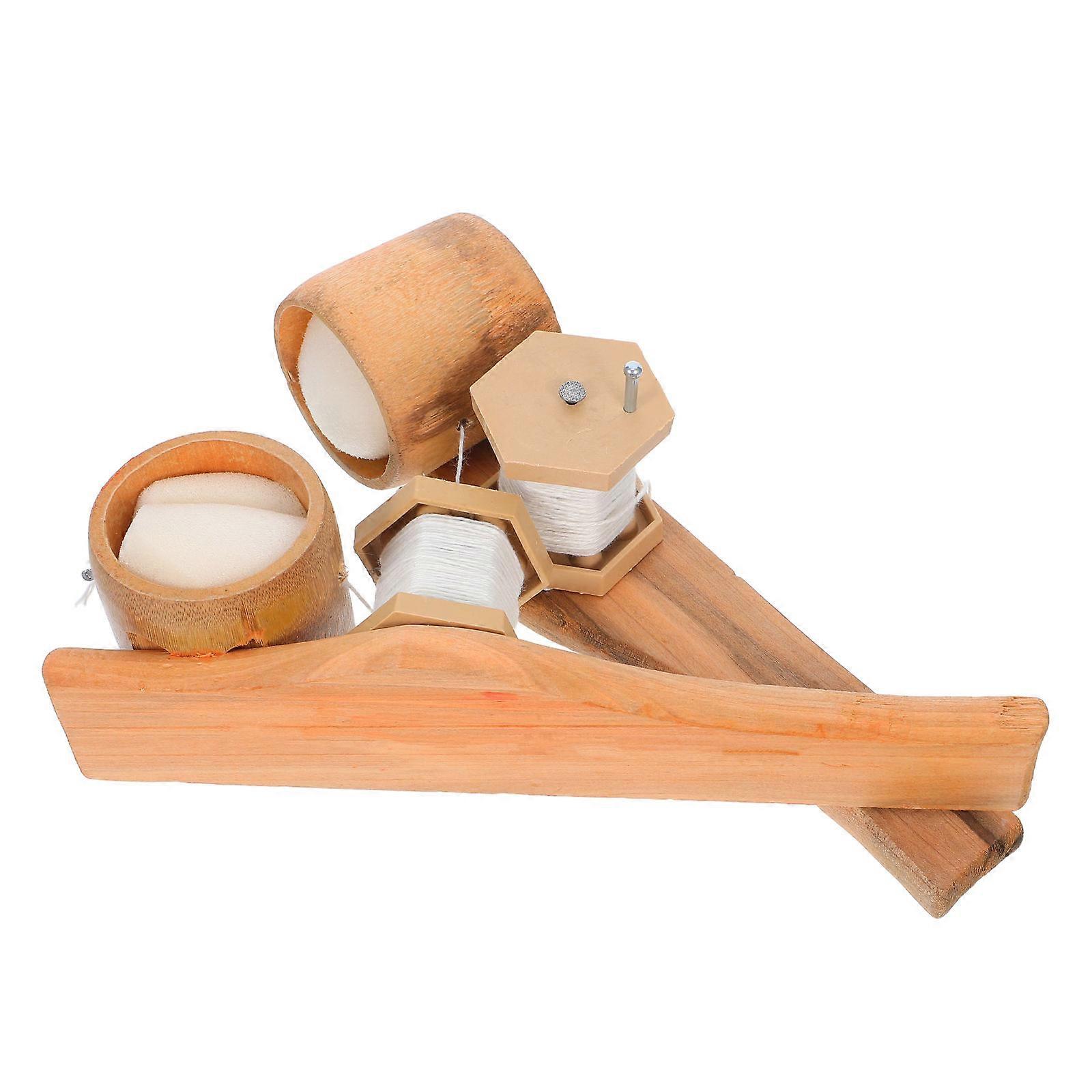 Carpentry Tools Bamboo Scribing Instrument for Woodworking 8Pcs