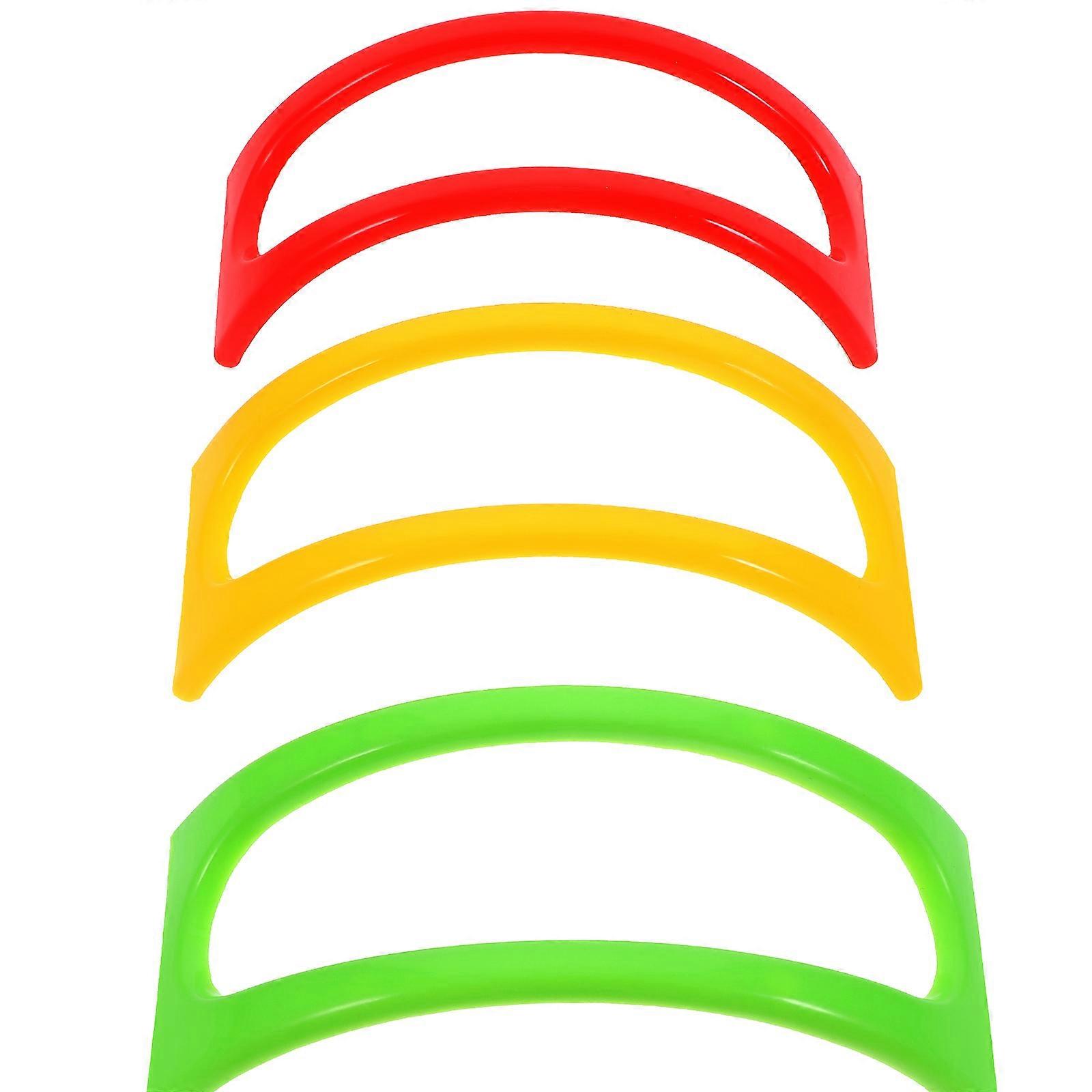 Taco Stands 3Pcs Kitchen Accessories Upright Positioning Hollow Design Home Use Hotel Use