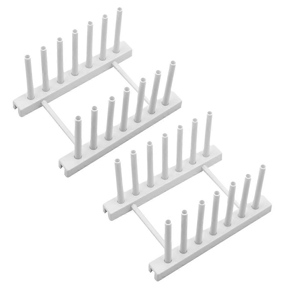 Cutlery Rack Plate Drying Rack for Home Use 2Pcs Kitchen Accessory
