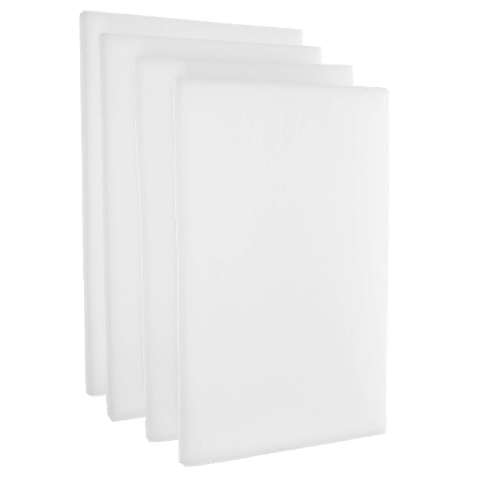 Jewelry Insert Sponge Earring Box Mat for Organizing 16Pcs White