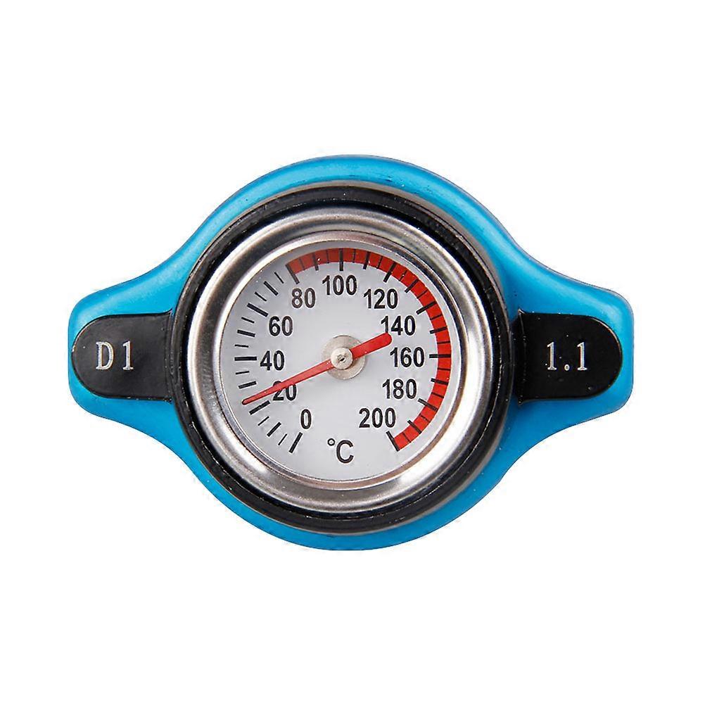 Water Tank Thermostatic Radiator Cap with Temperature Meter 3Pcs Set