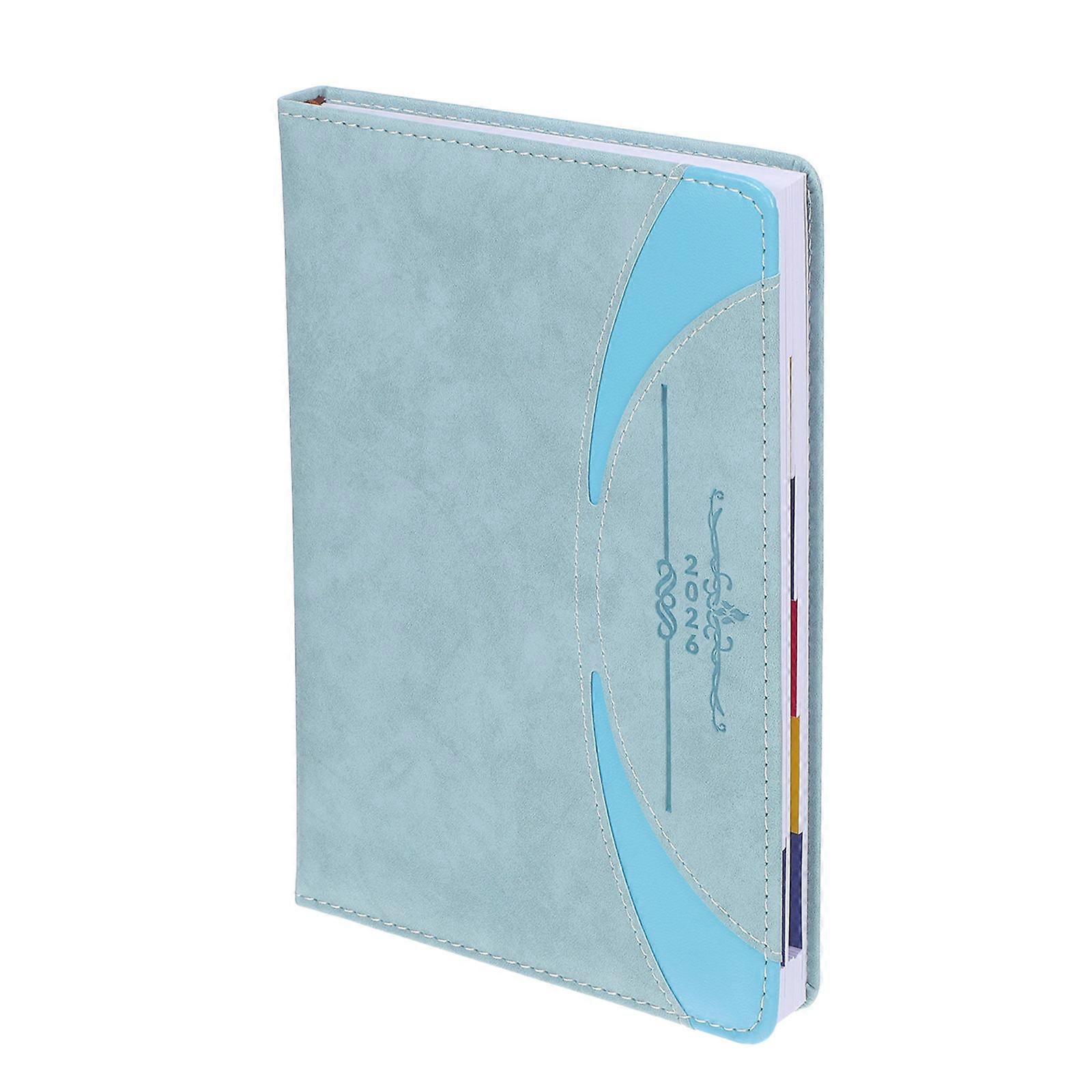 Business Schedule Agenda PU Planner Notebook for Work 3Pcs