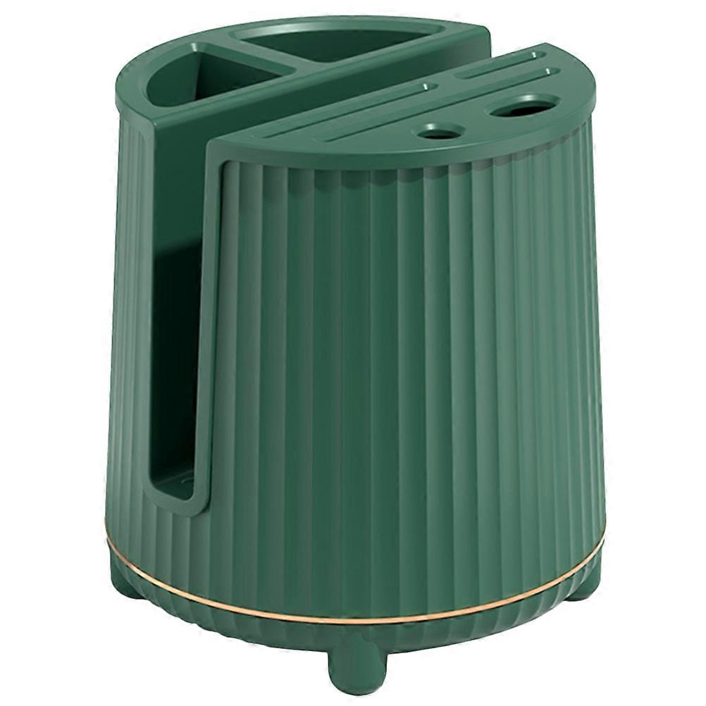 Multi-functional Kitchen Utensil Rack 2Pcs Draining Stand Ideal For Households Green Plastic Design