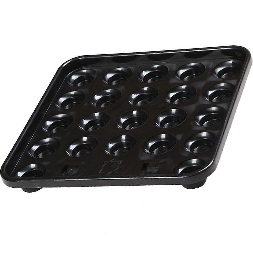 Table Ball Storage Tray Billiard Accessories for Storage Use 5Pcs Black