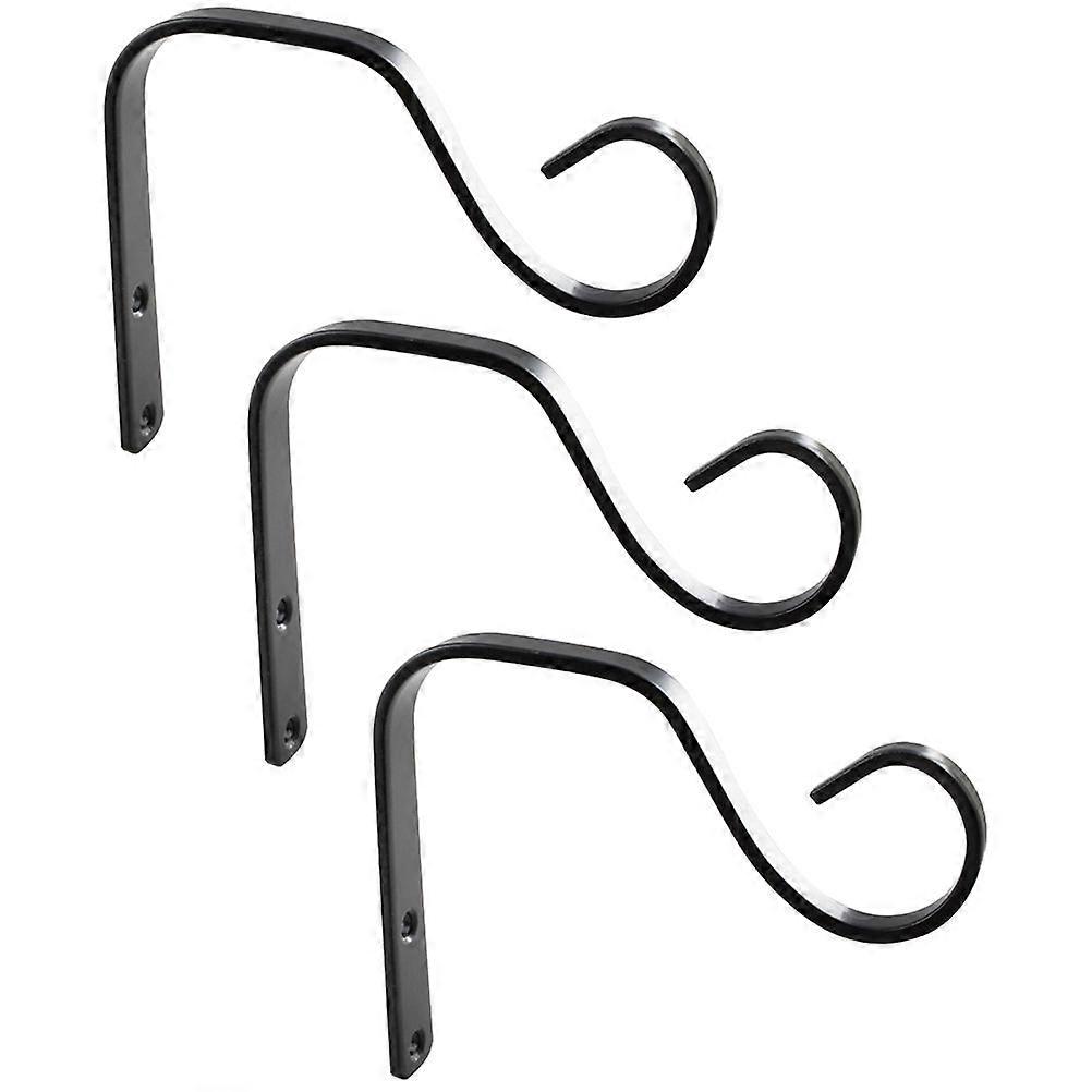 Iron Wall Hooks 3Pcs for Lantern Hanging and Home Decoration Racks