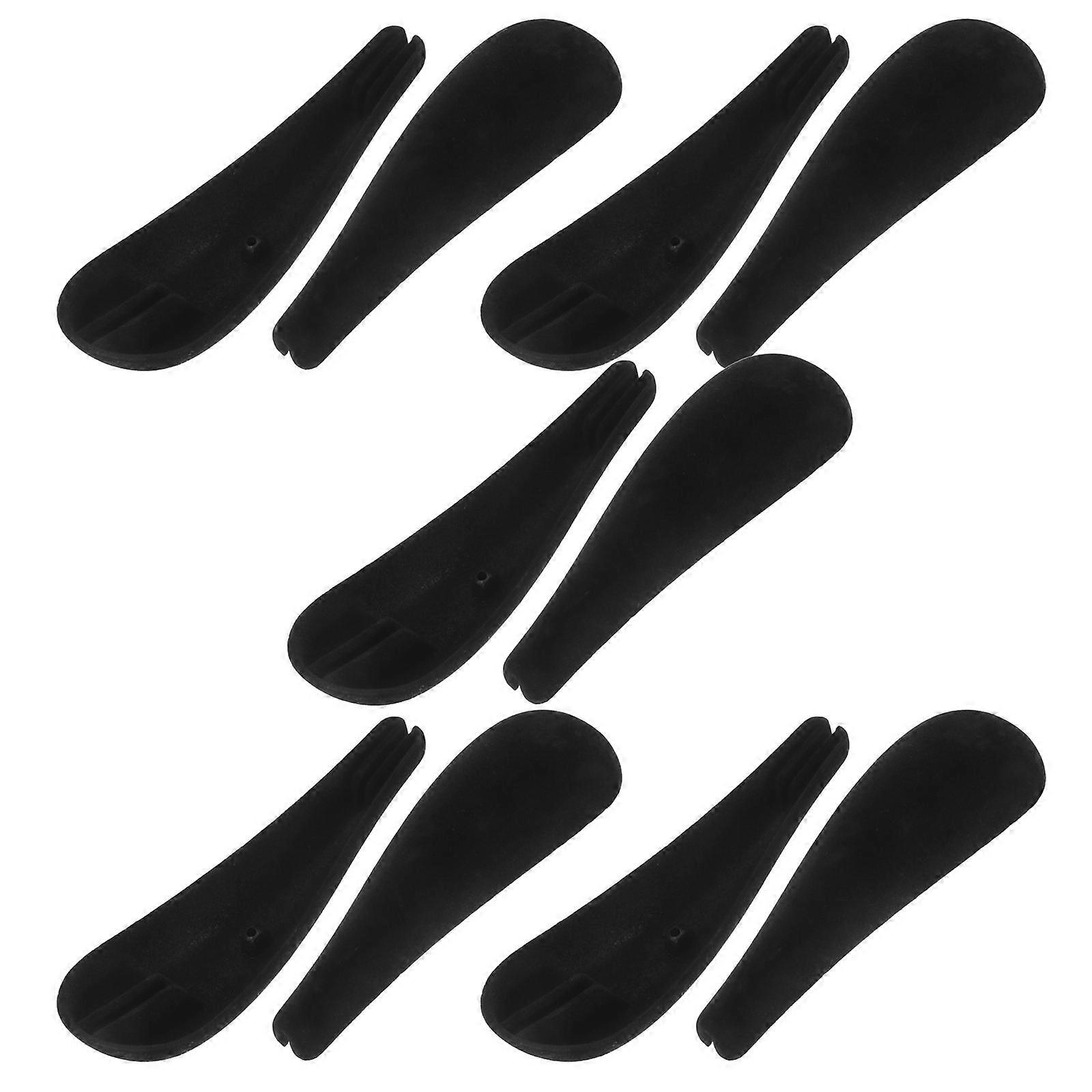 Clothes Hanger Shoulder Pad Pink Shoulder Forms for Hanger 40Pcs