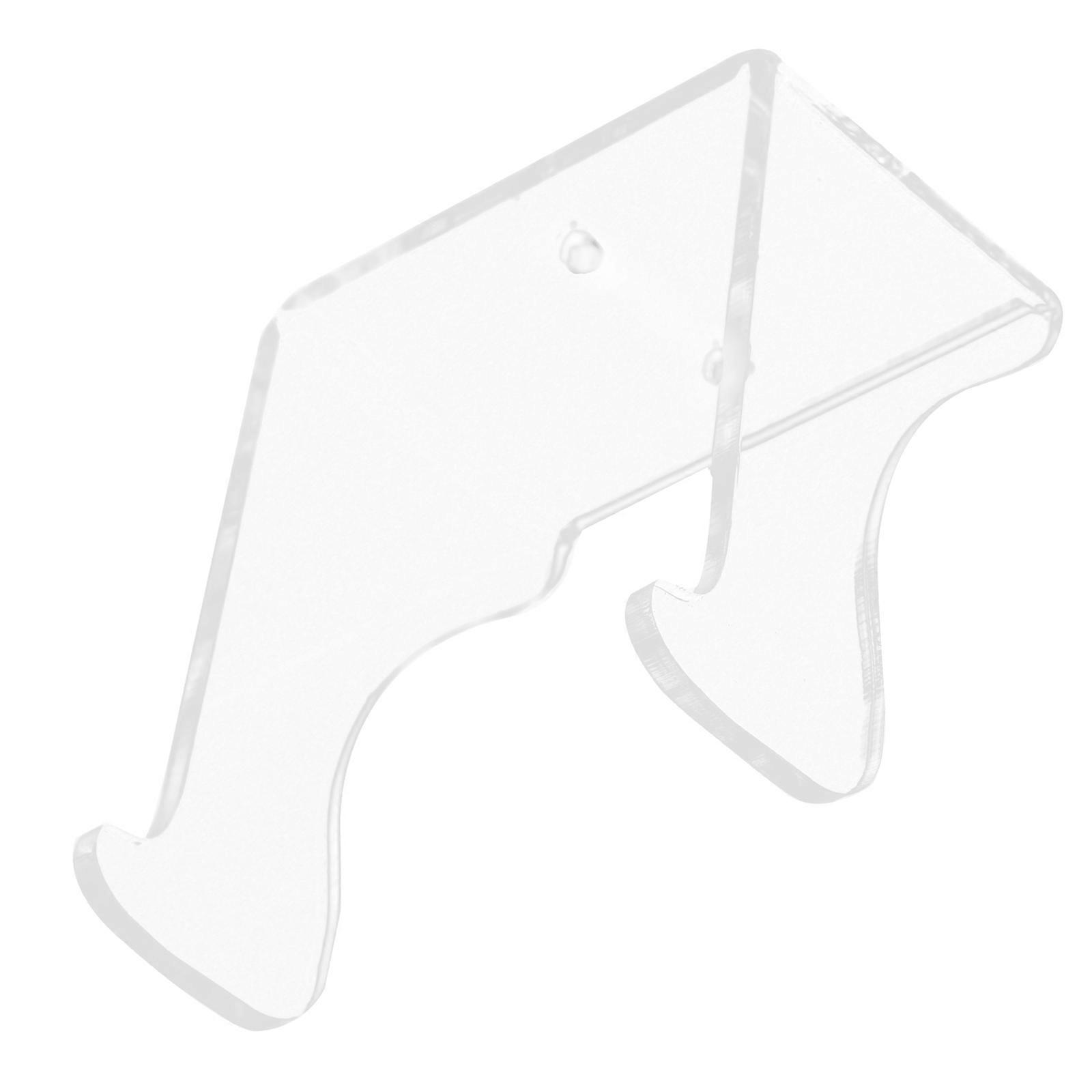 Ukulele Wall Mount Holder Guitar Bracket for Storage 5Pcs Transparent