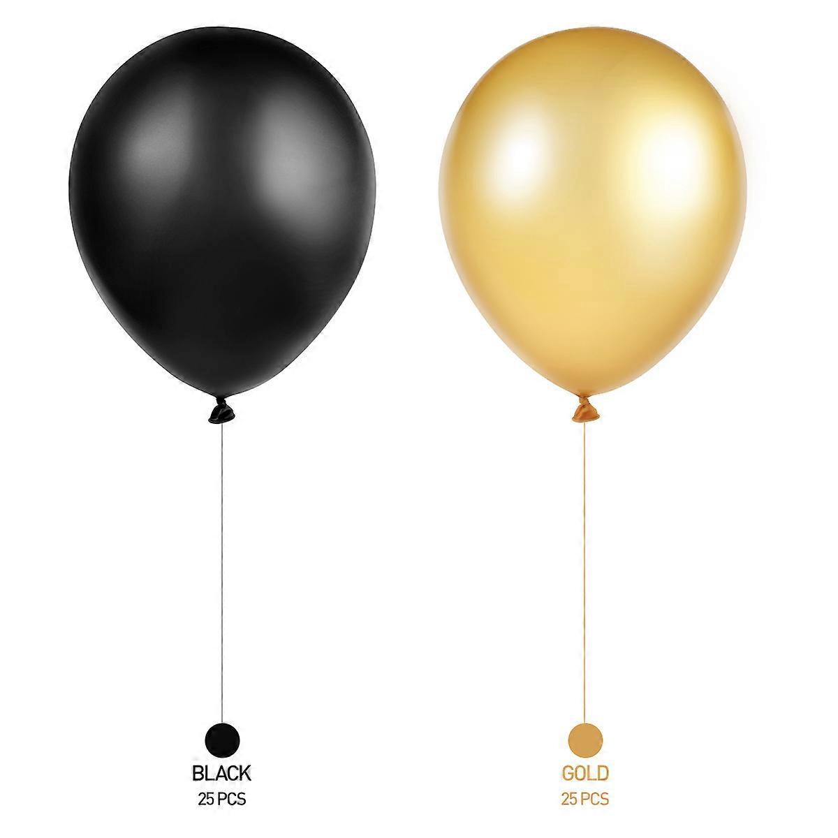 Decorative Balloon Round Balloons for Birthday Use 2Pcs Assorted Colors