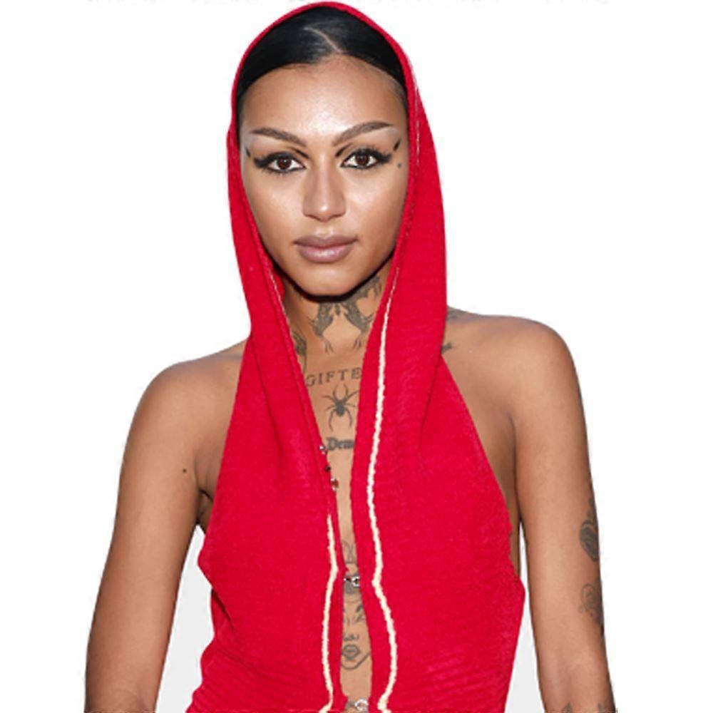 Découpe demi-corps d'Oceane Guichard (rouge)