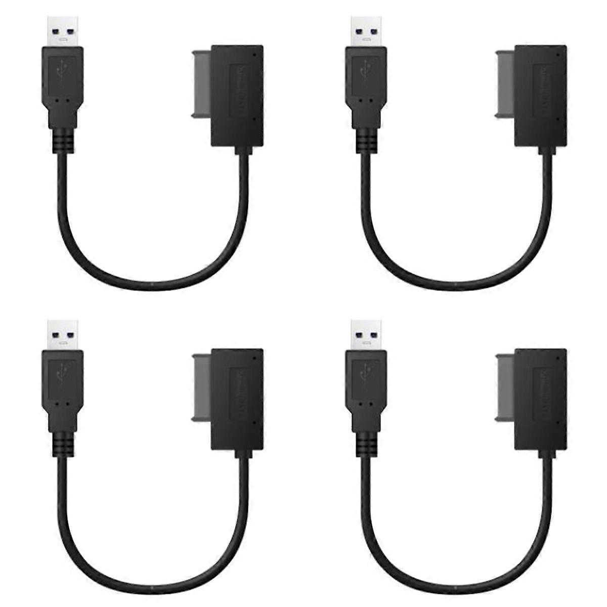 USB Adapter PC 6+7P CD DVD Rom 13 Pin Drive Cable for Laptop Notebook