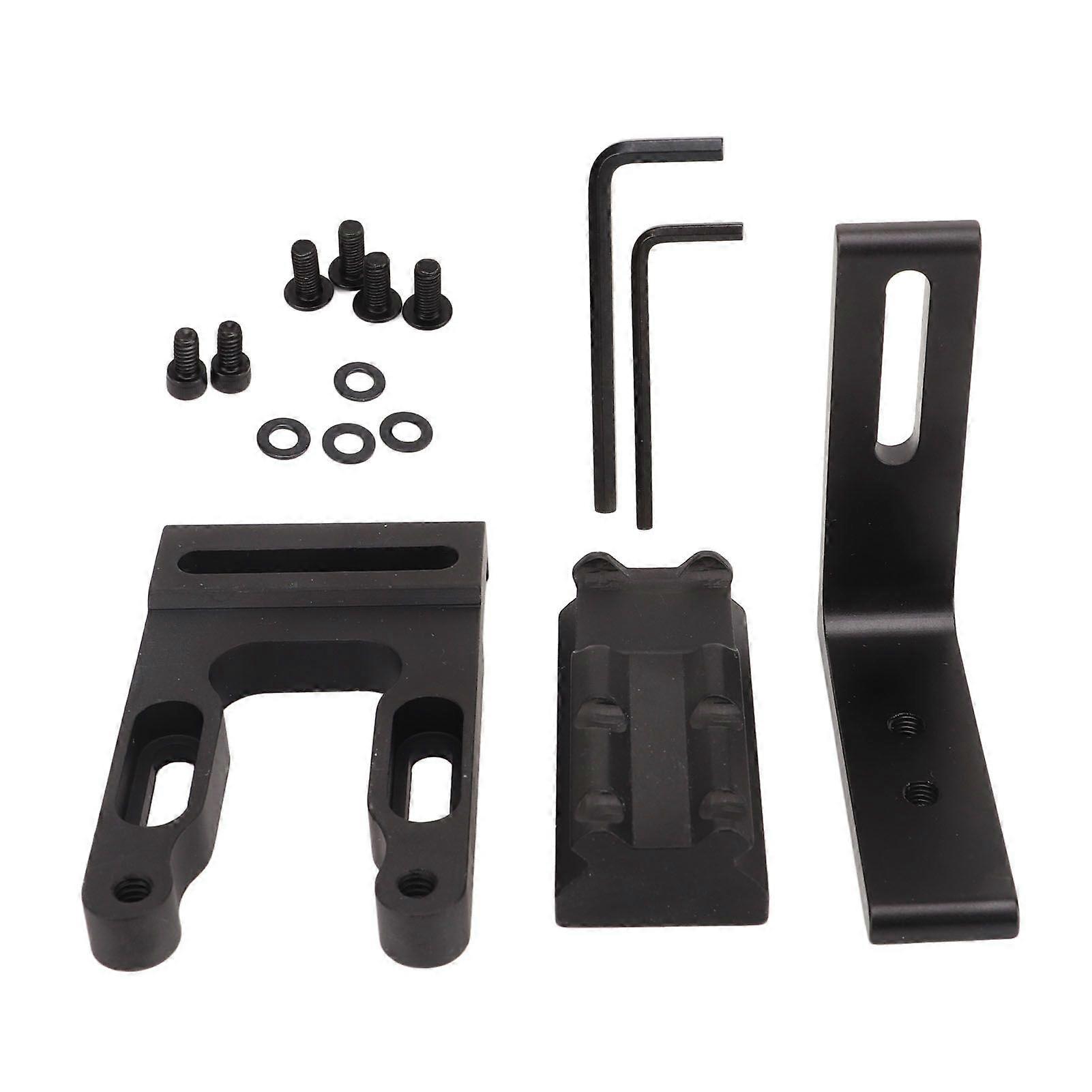 Adjustable Archery Laser Sight Bracket Aluminium Alloy Archery Bow Sight Scope Bracket for Composite Bow Reverse Bow