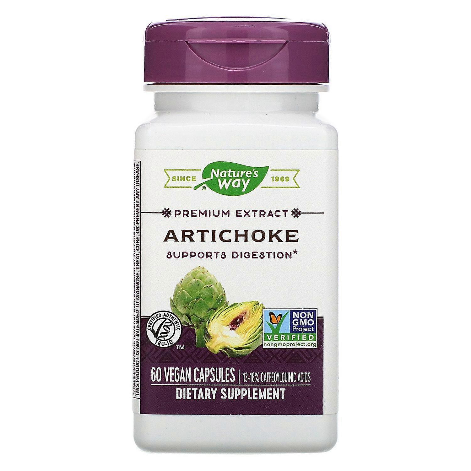 Nature's Way, Artichoke, 60 Vegan Capsules