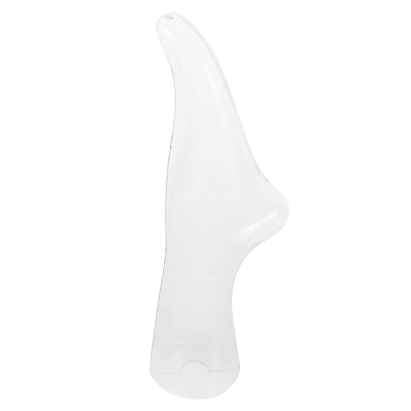4Pcs Transparent Sock Mannequin Foot Model for Display Use