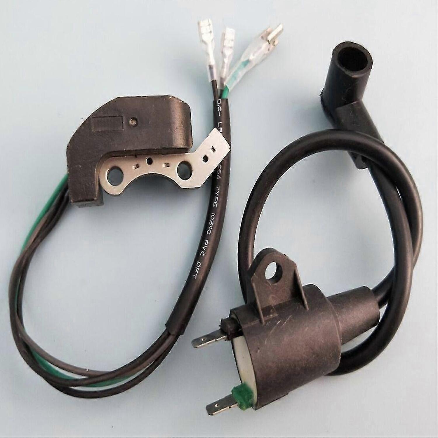 2 pezzi / set ET950 ET650 IE45F TG950 con magnete bobina di accensione accenditore per generatore TIGER 450 W 650 W 800 W 950 W 1000 W 2 tempi