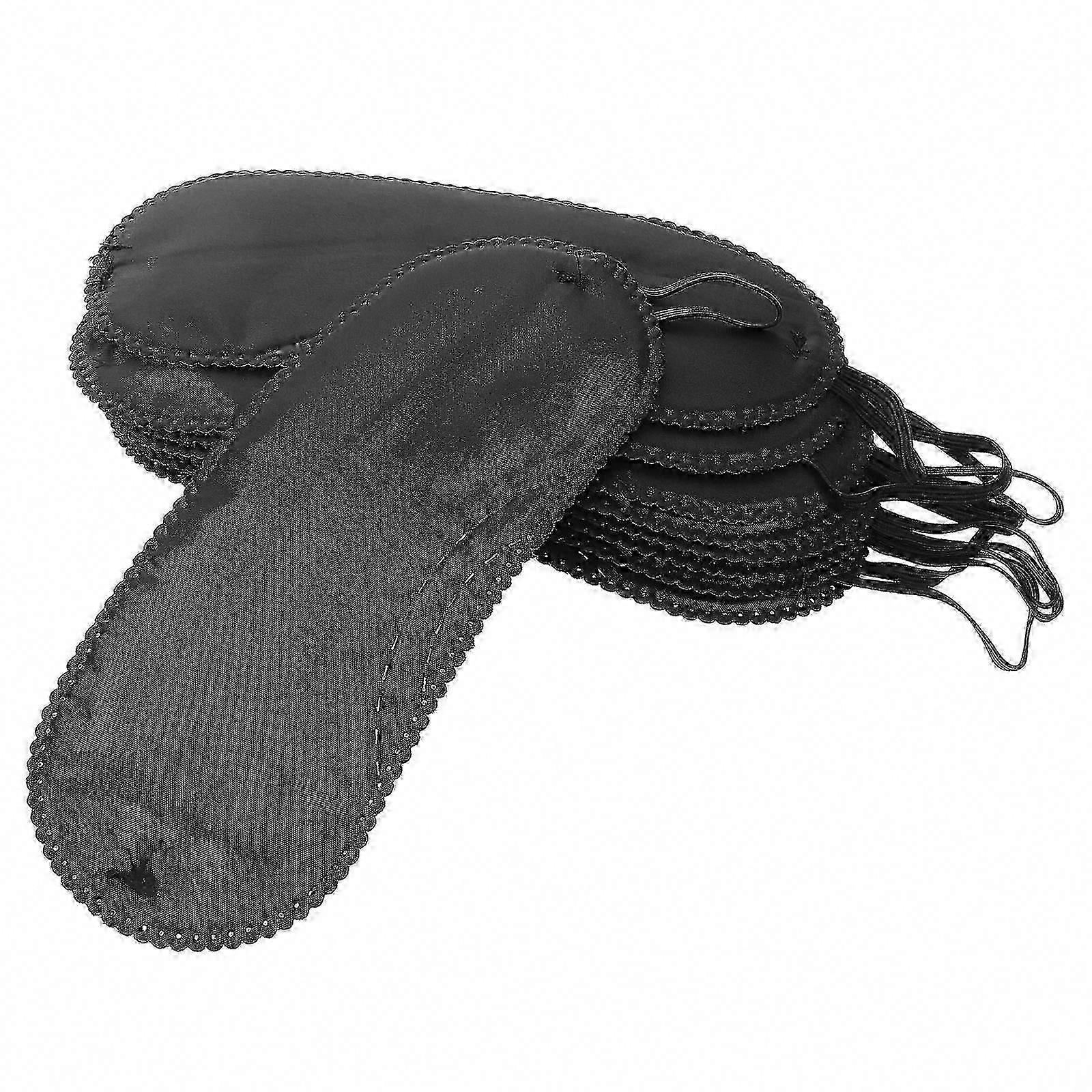 12pcs Adjustable Eye Masks for Parties, Soft & Comfortable Blindfolds for Board Games, Fits Various Head Sizes