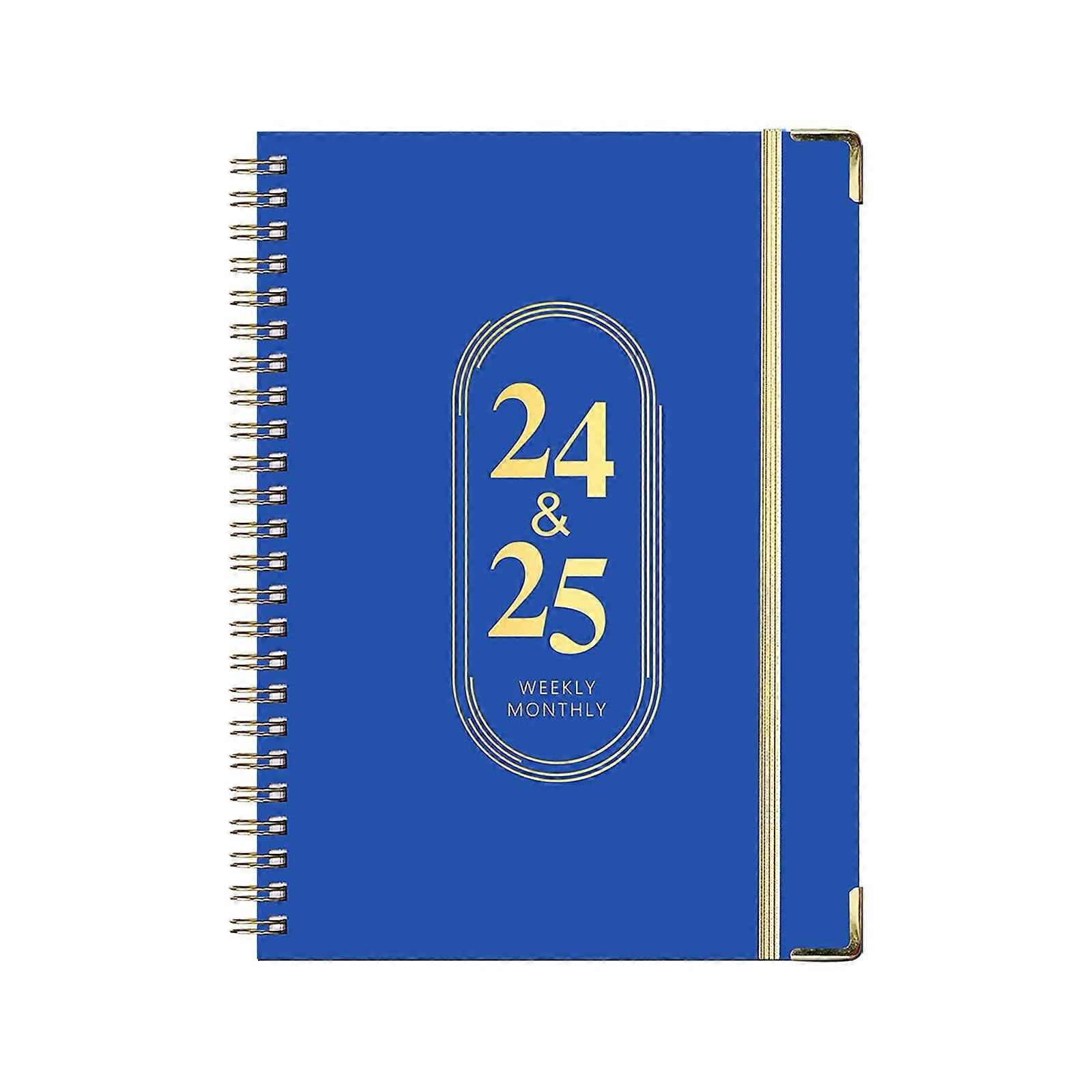 Notebooks for School Clearance, Poaug 2025 English Schedule Planner Notebook A5 B Sprial Notebook B