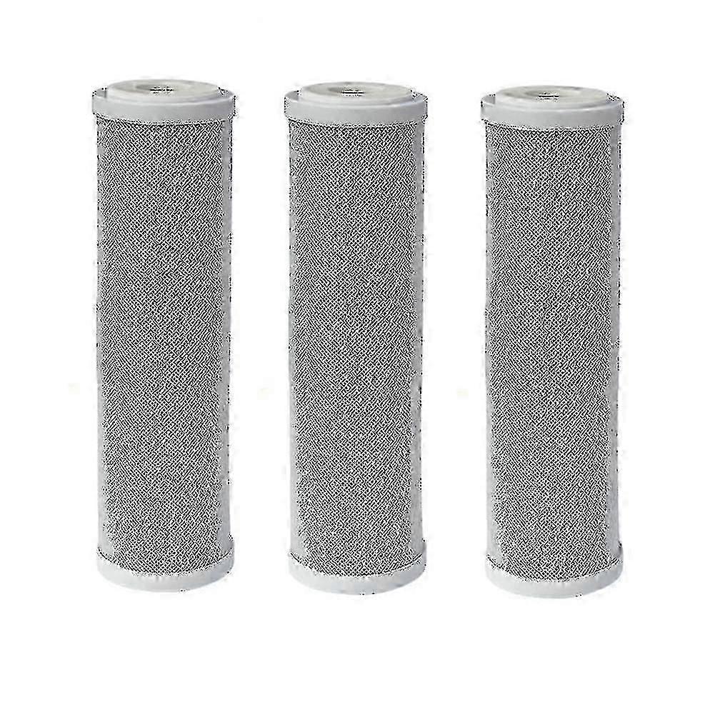 Filtres à eau à charbon actif 10 CTO 3pcs, Cartouches de filtre à eau