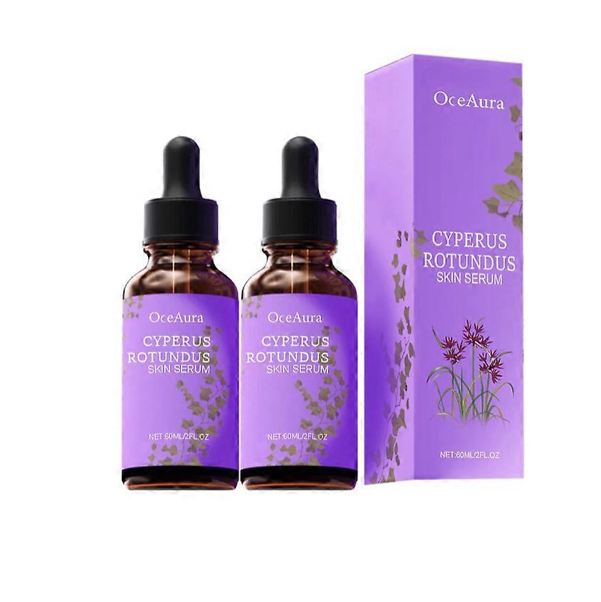 سيروم Cyperus Rotundus للبشرة، زيت Cyperus Rotundus لإزالة الشعر، ترطيب لطيف ومهدئ لجميع أنواع البشرة، 60 مل