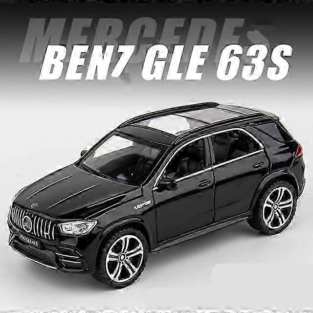 1:32 سبيكة ق GLE 63S كوبيه نموذج السيارة دييكاستس المركبات المعدنية سحب سيارة محاكاة الصوت ضوء الأطفال هدايا جمع