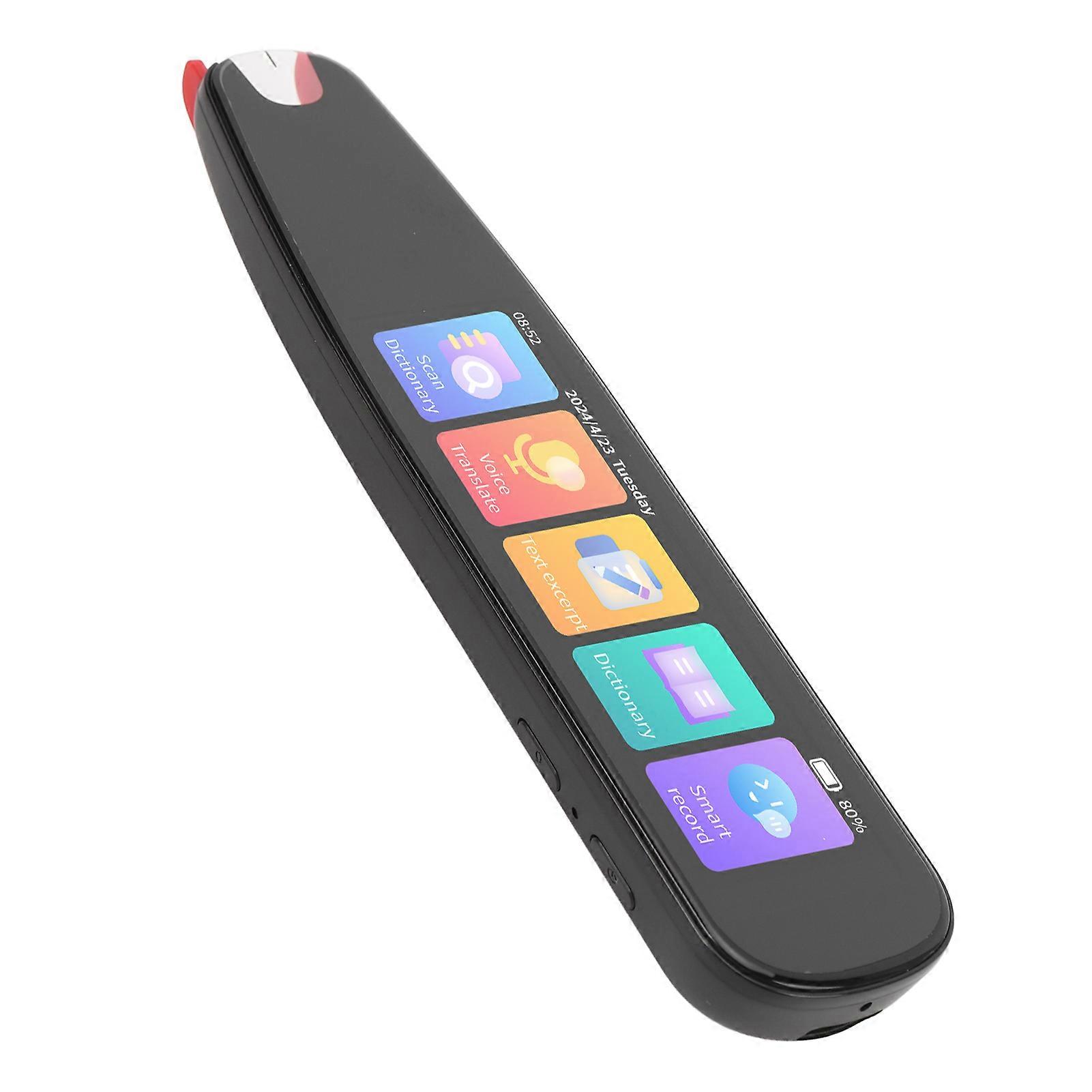 Translator Pen 10 Languages Offline Scanning Translation 135 Languages Online Voice Translation Smart Text to Speech Device with 4 Inch Touch Screen 